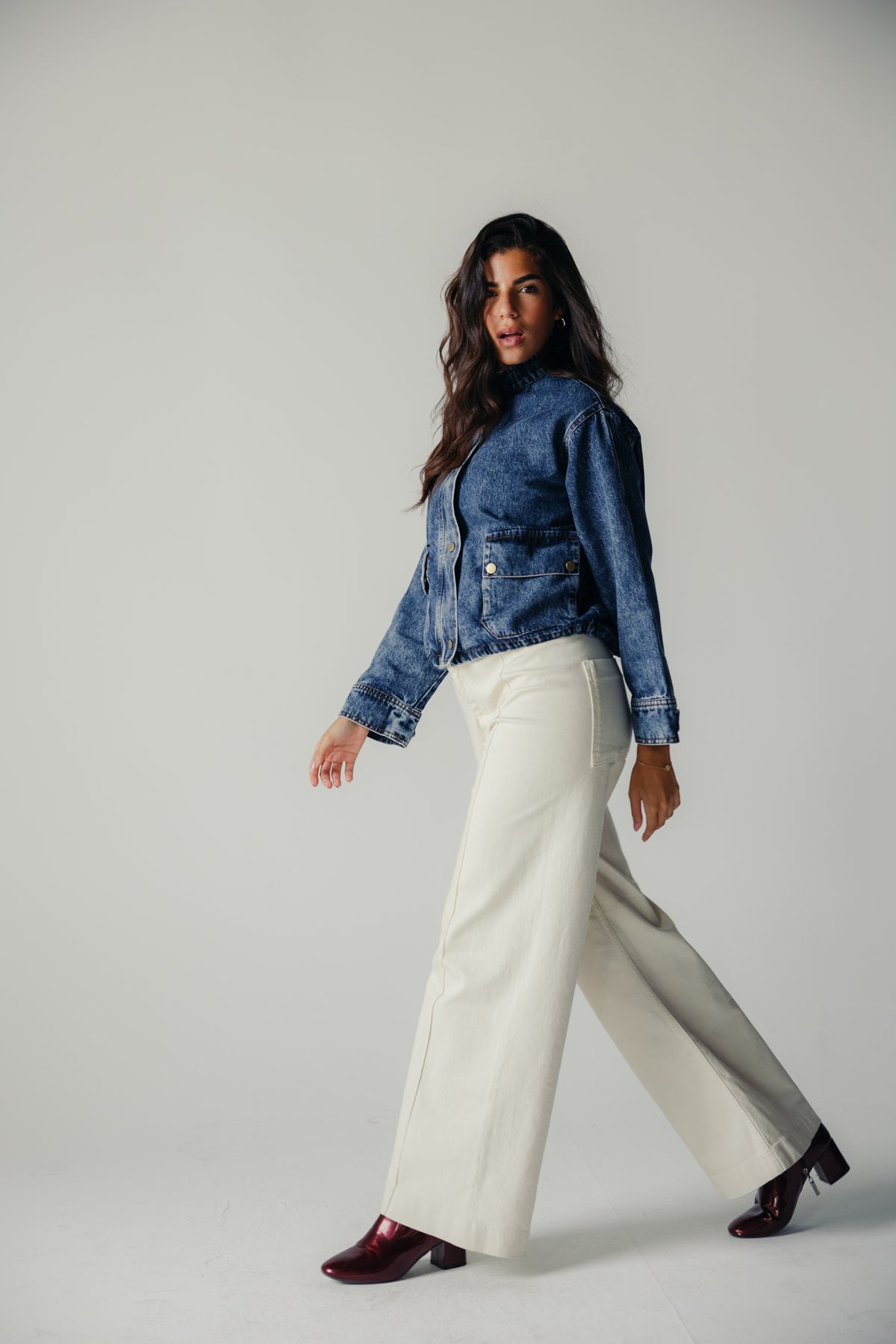 The Outline Crop Denim