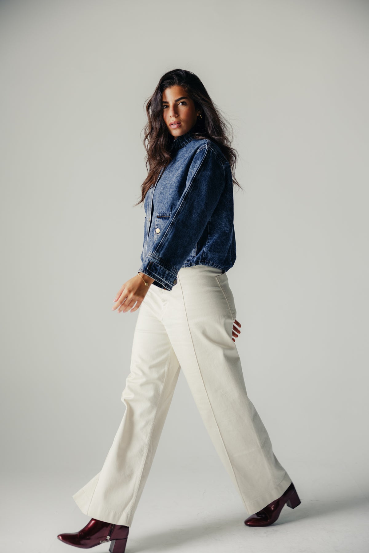 The Outline Crop Denim