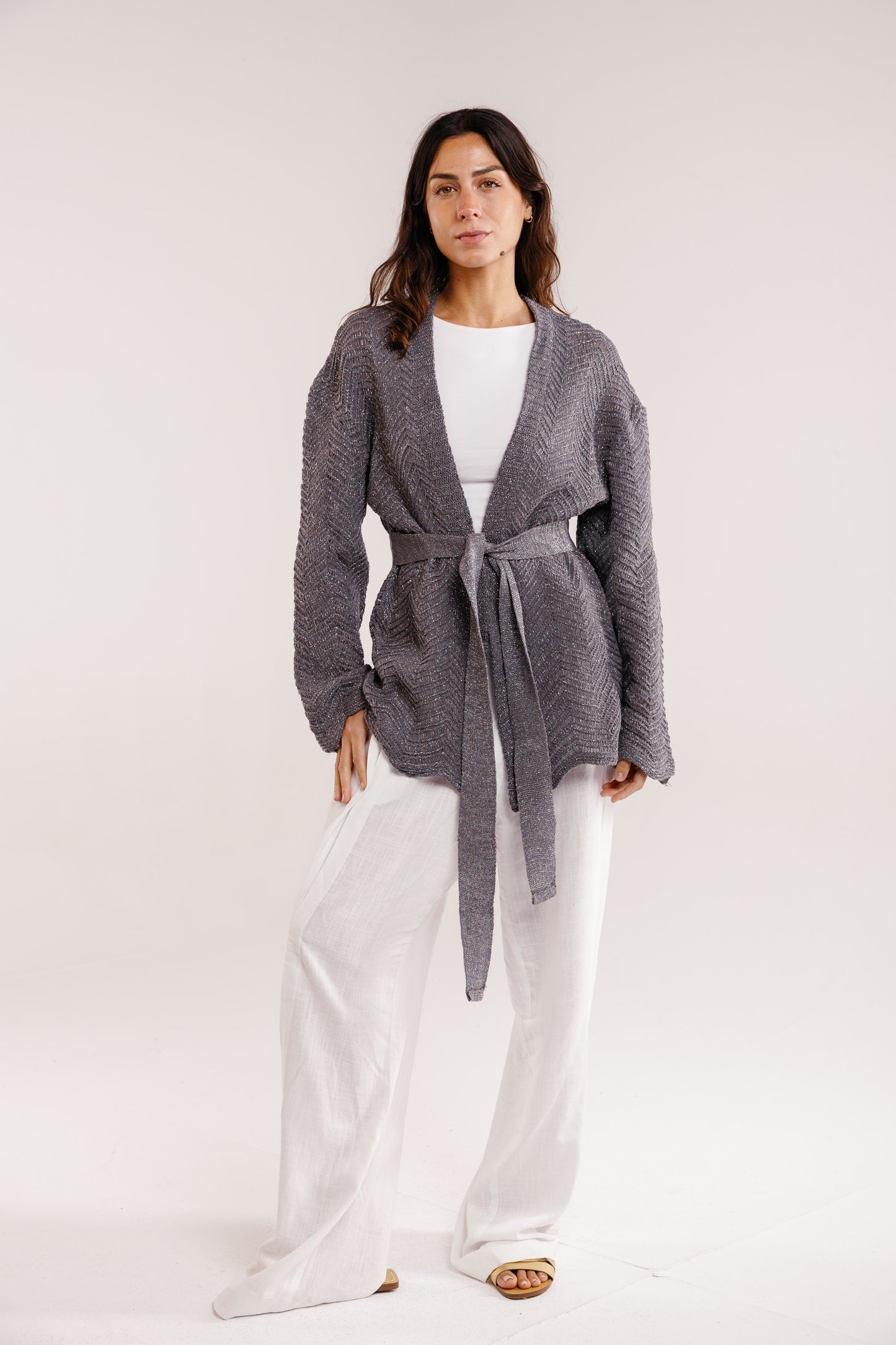Rosalie Knit 2.0 in Shimmer Gray