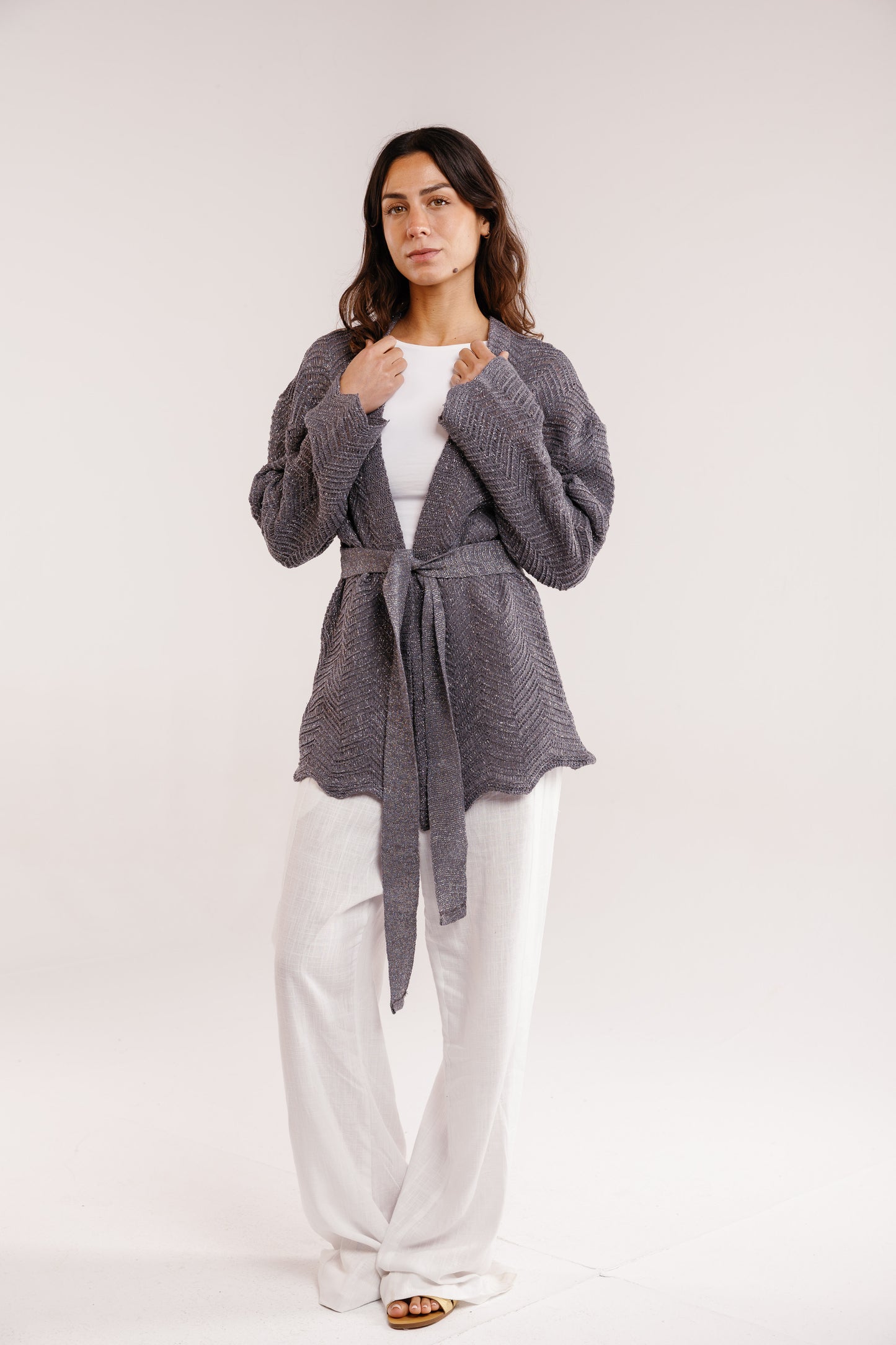 Rosalie Knit 2.0 in Shimmer Gray