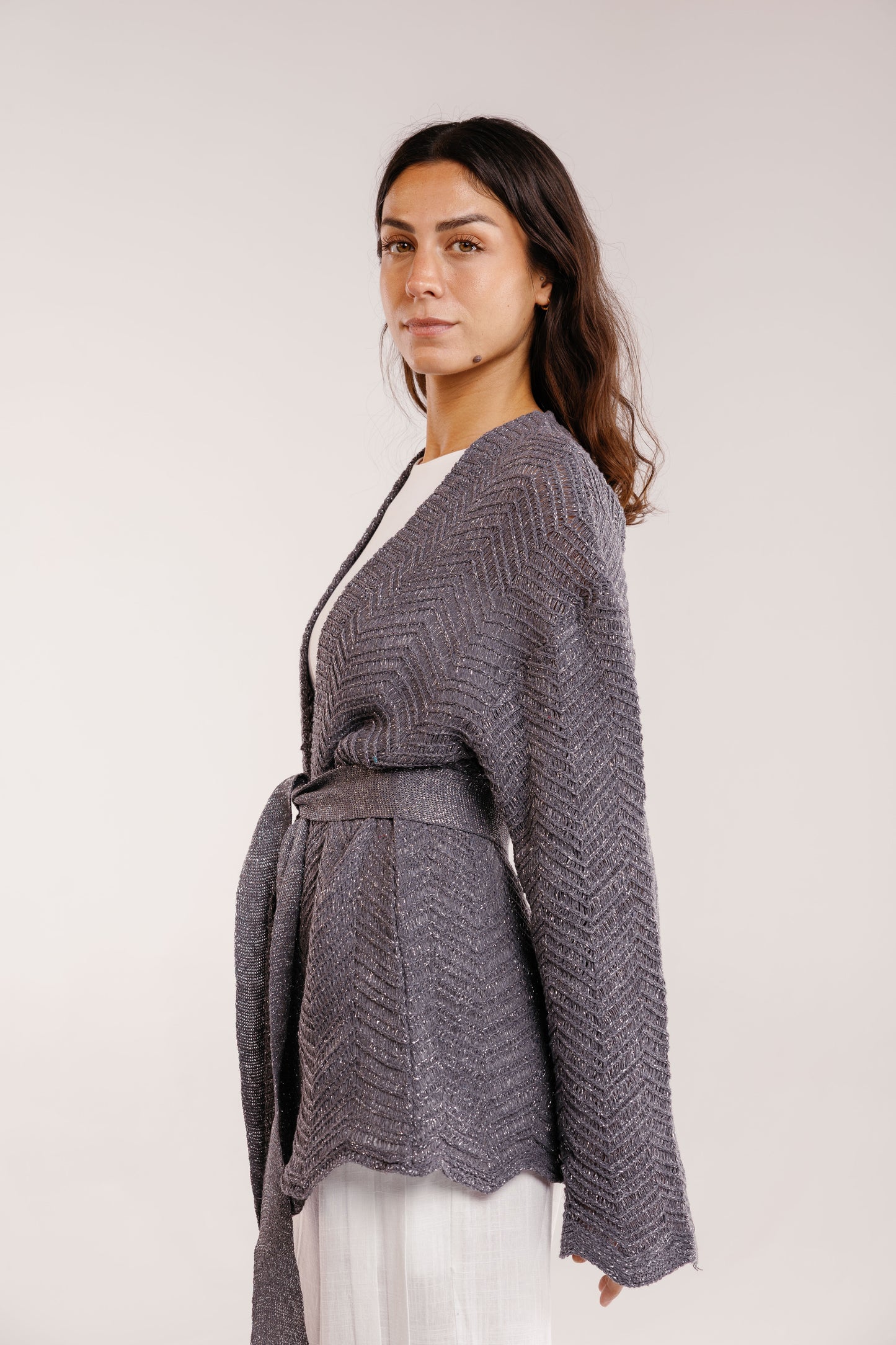 Rosalie Knit 2.0 in Shimmer Gray