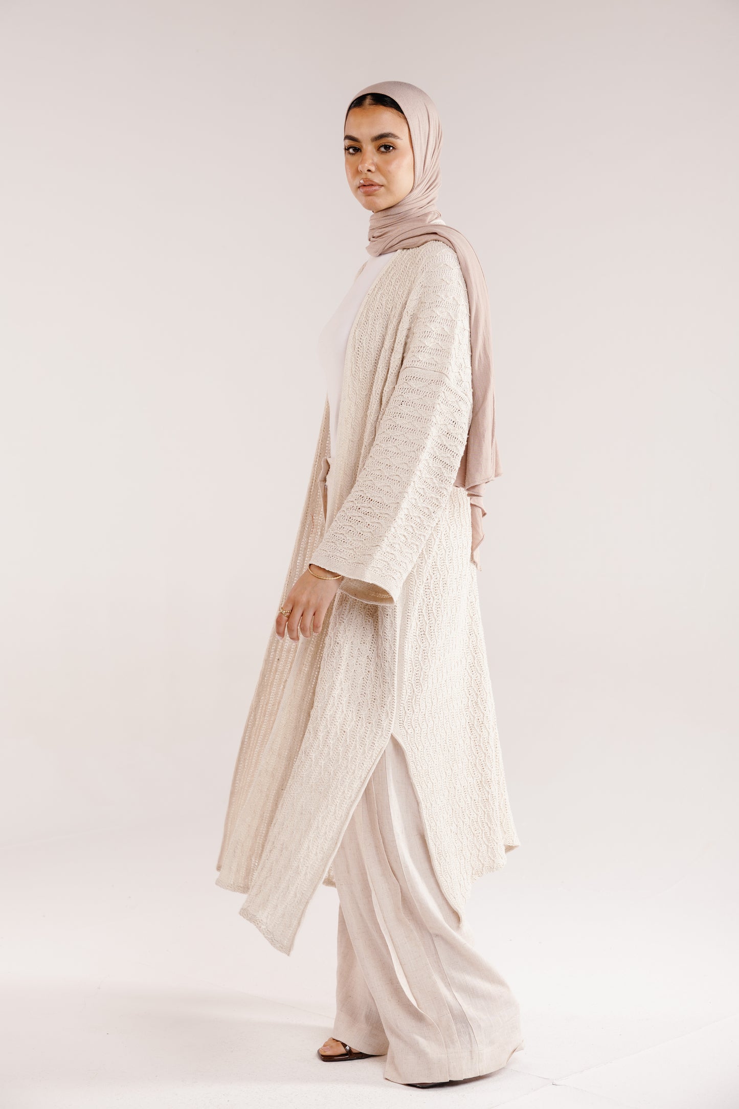 Cloud Knit Cardigan in Oat