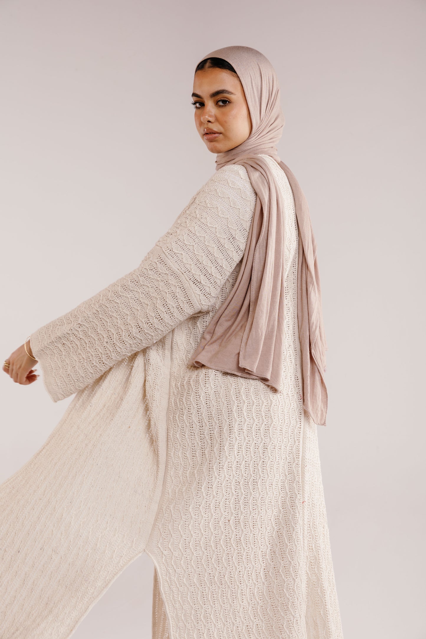 Cloud Knit Cardigan in Oat