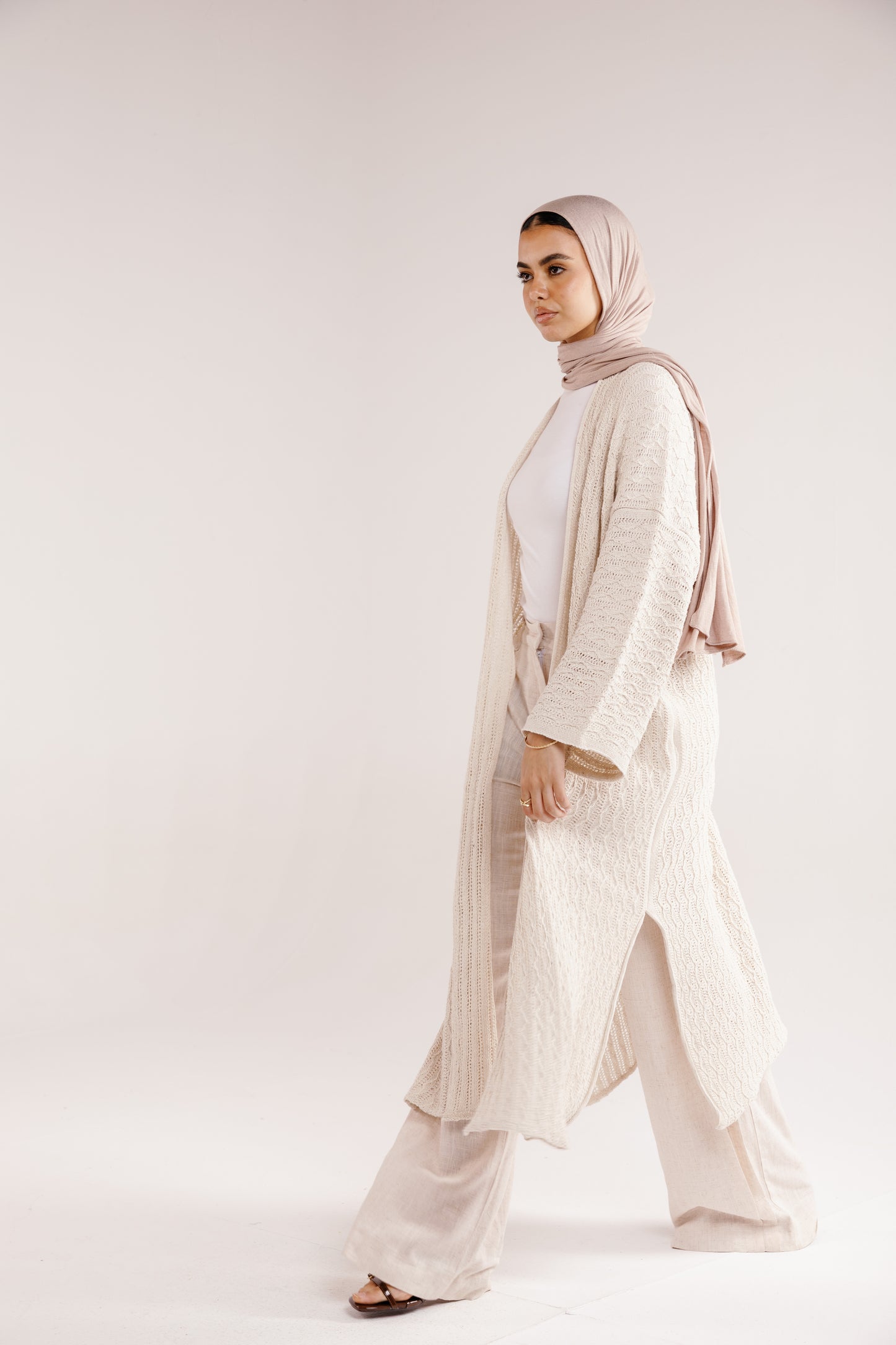 Cloud Knit Cardigan in Oat