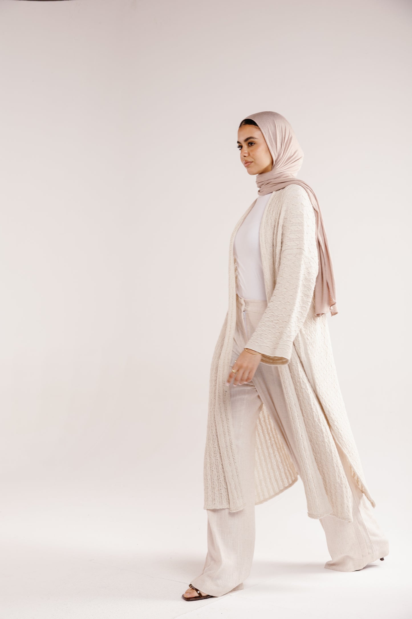 Cloud Knit Cardigan in Oat