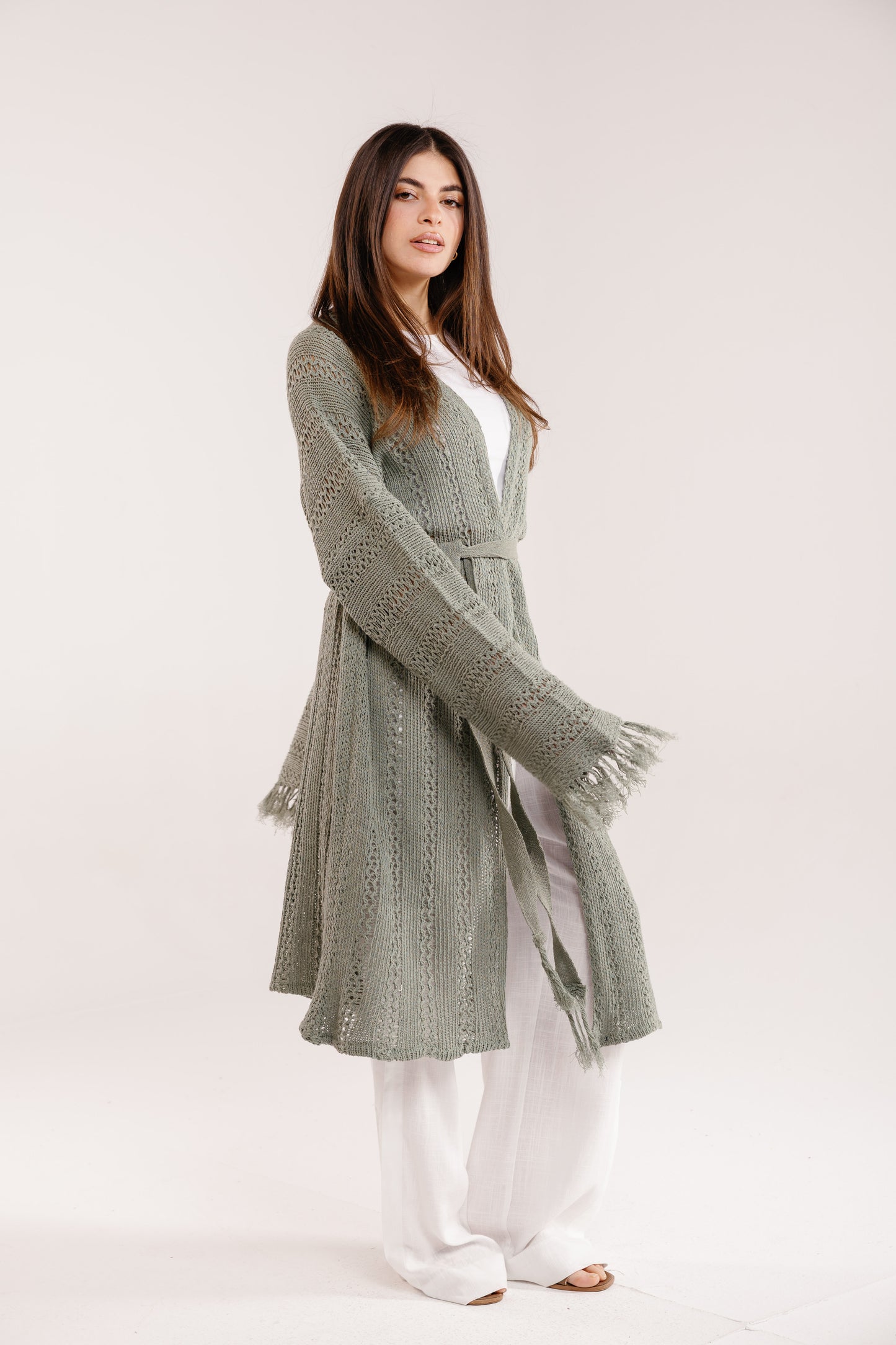 The Whisper Knit in Sage