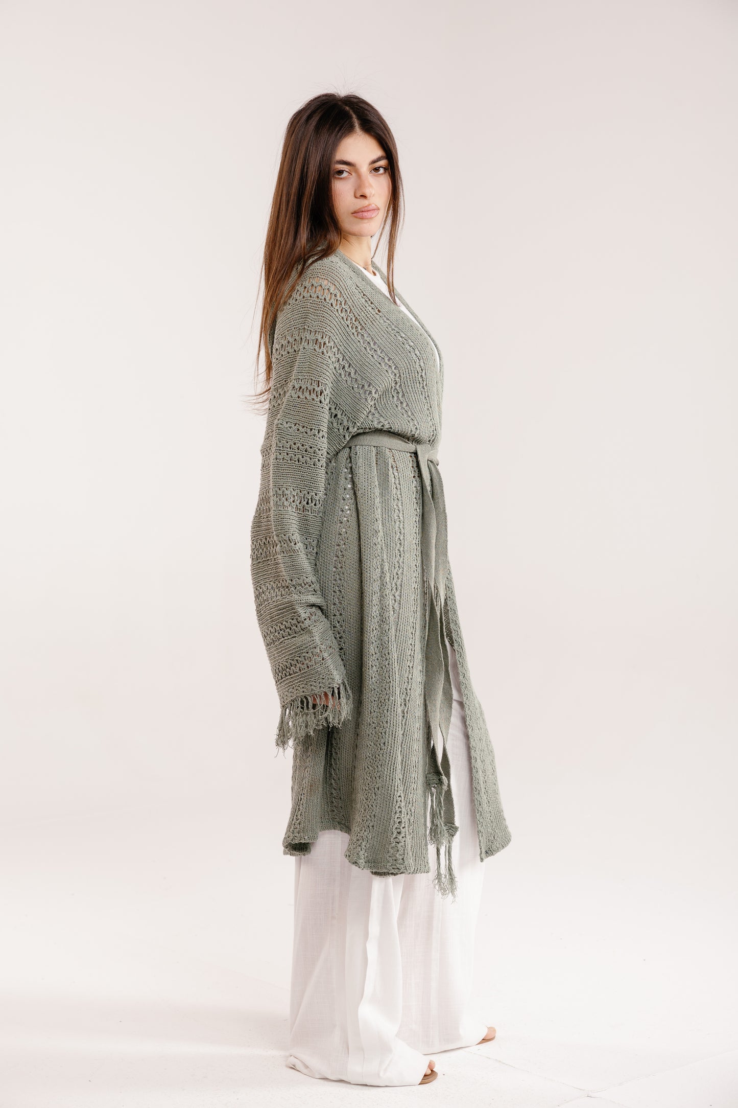 The Whisper Knit in Sage