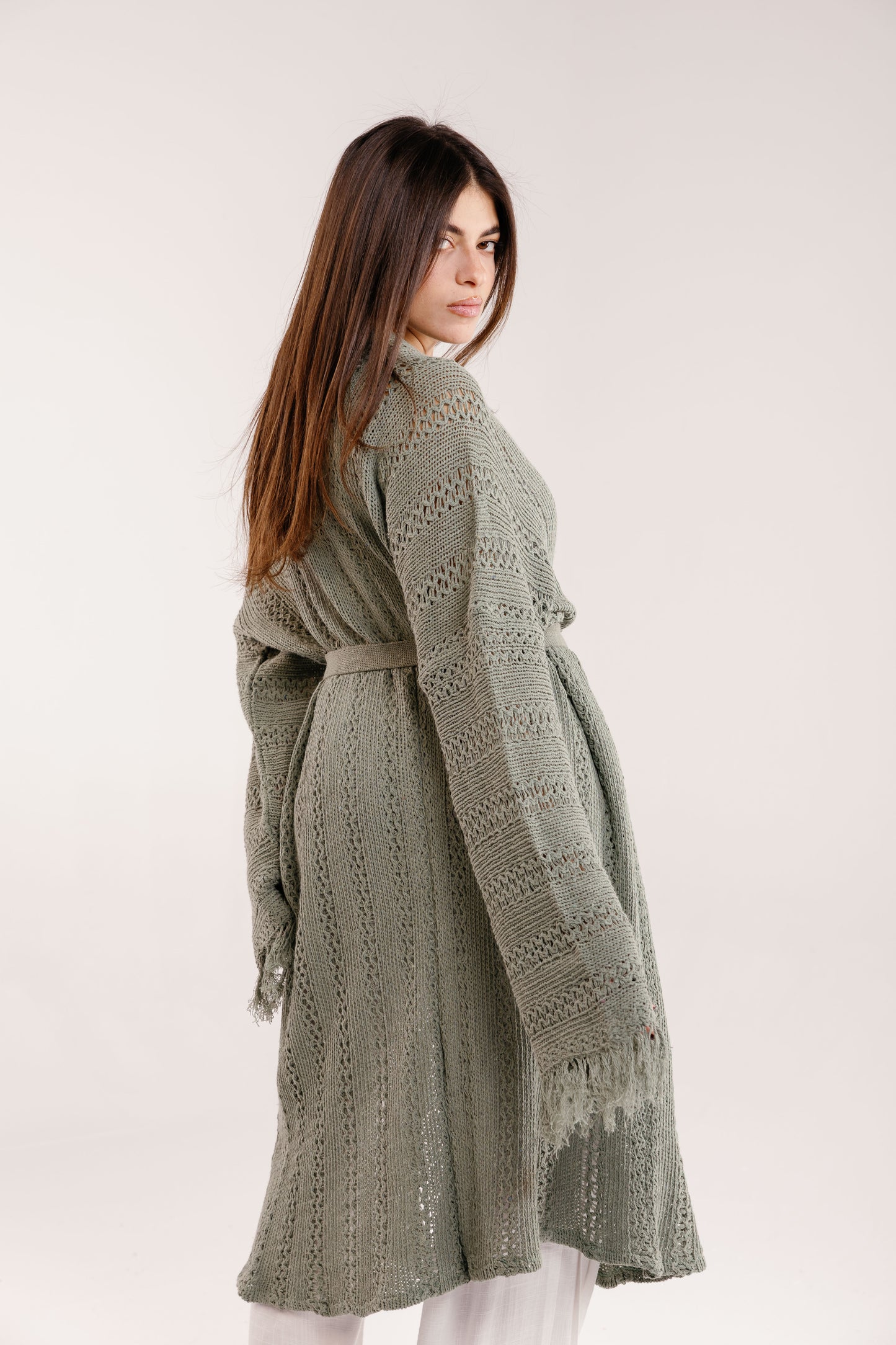 The Whisper Knit in Sage