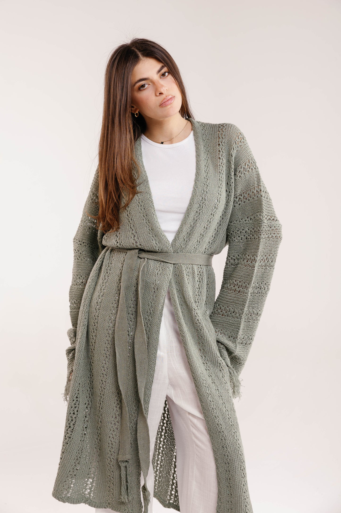 The Whisper Knit in Sage