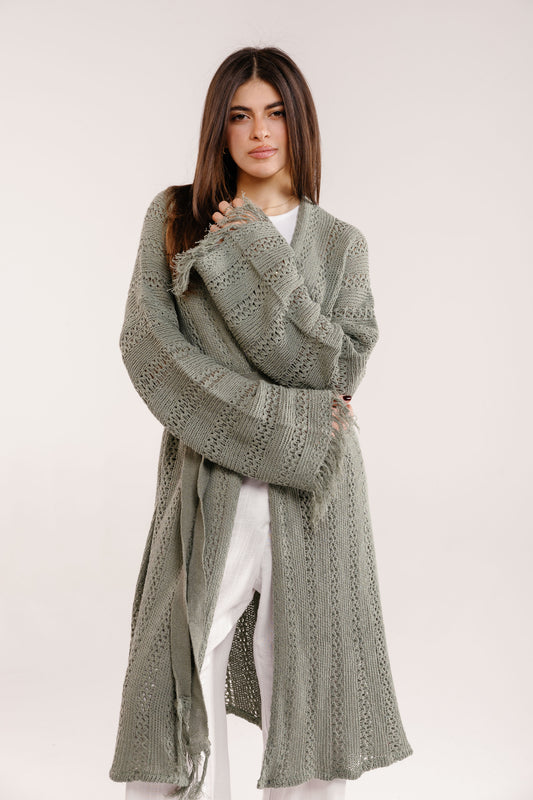 The Whisper Knit in Sage