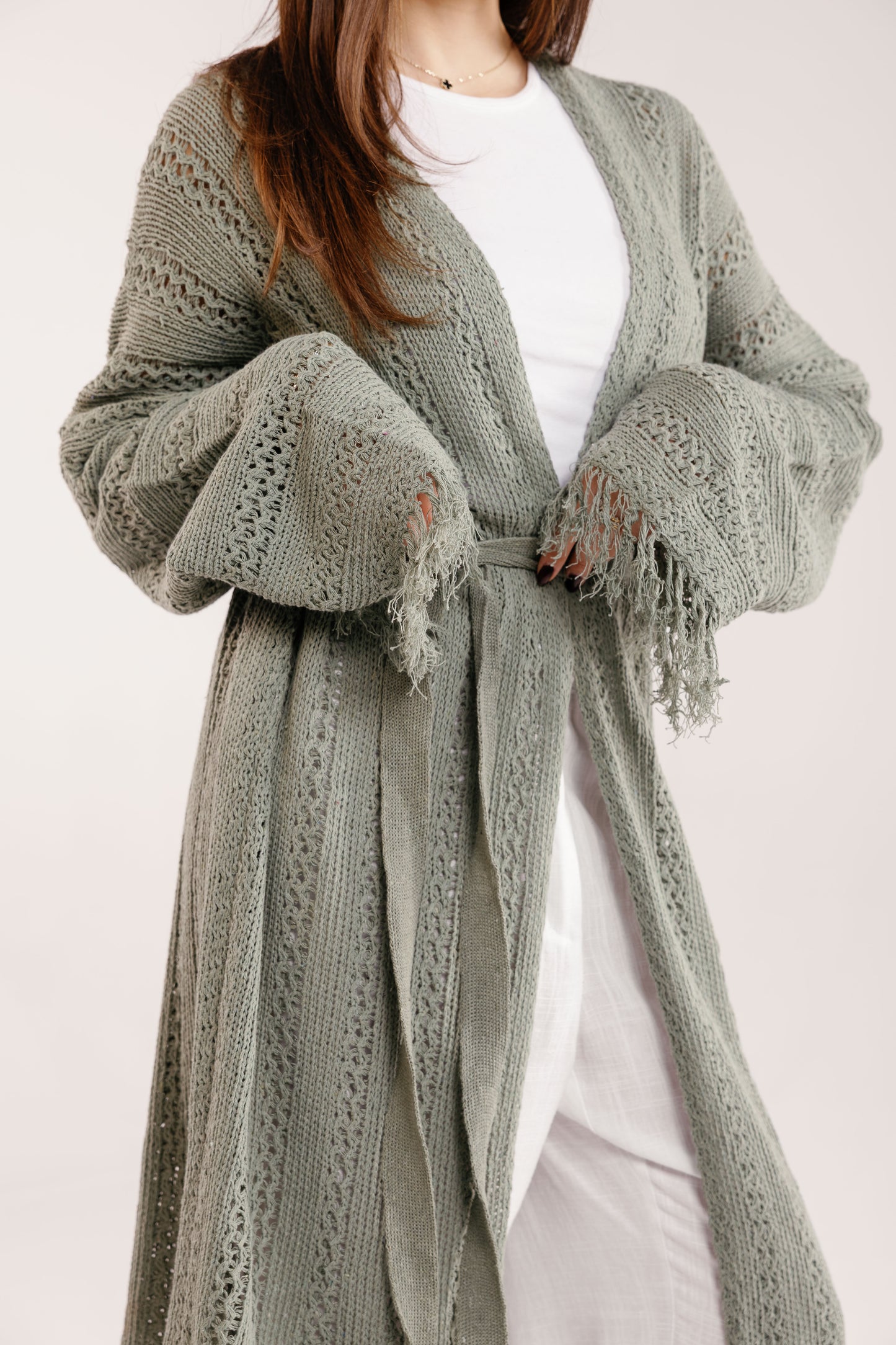 The Whisper Knit in Sage