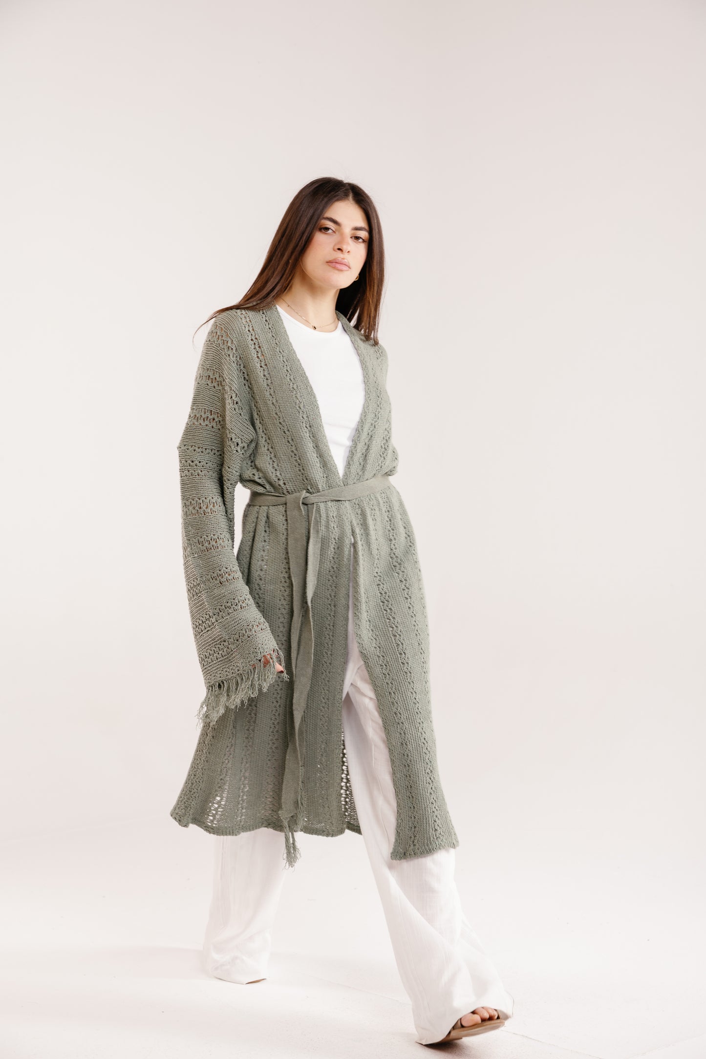 The Whisper Knit in Sage
