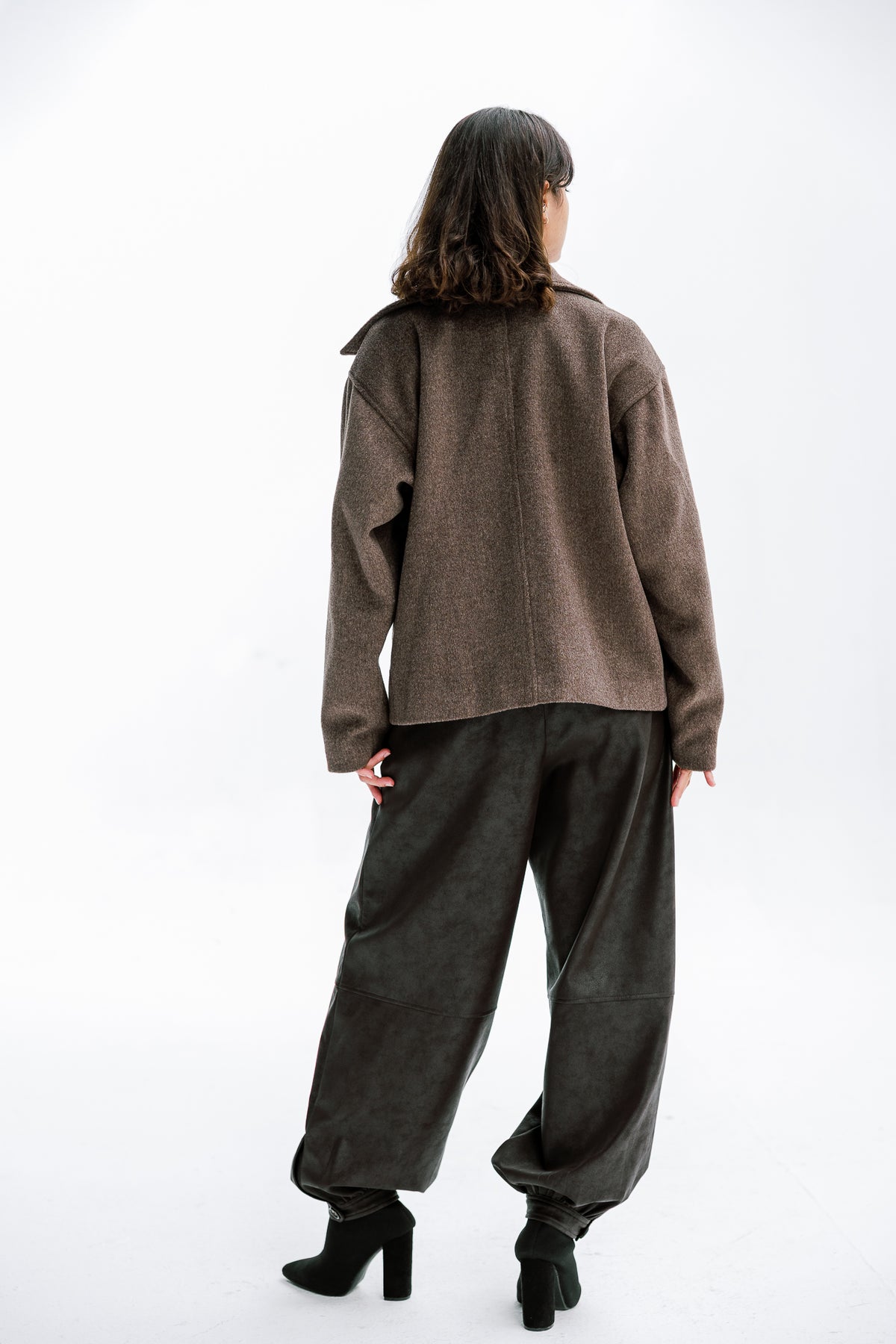 The Ember Jacket in Walnut