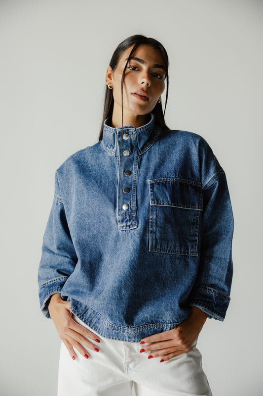 The Funnel Denim shirt