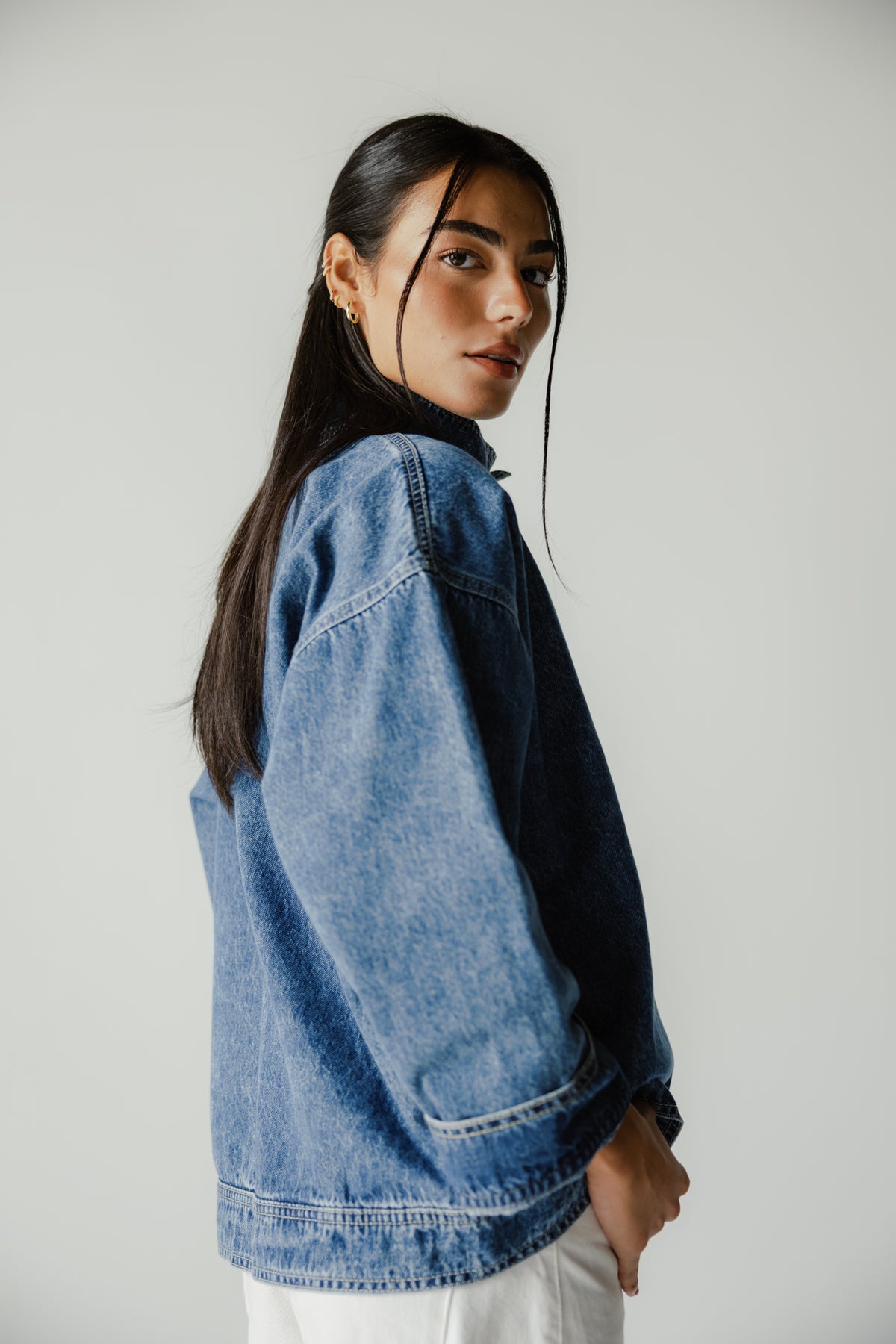 The Funnel Denim shirt