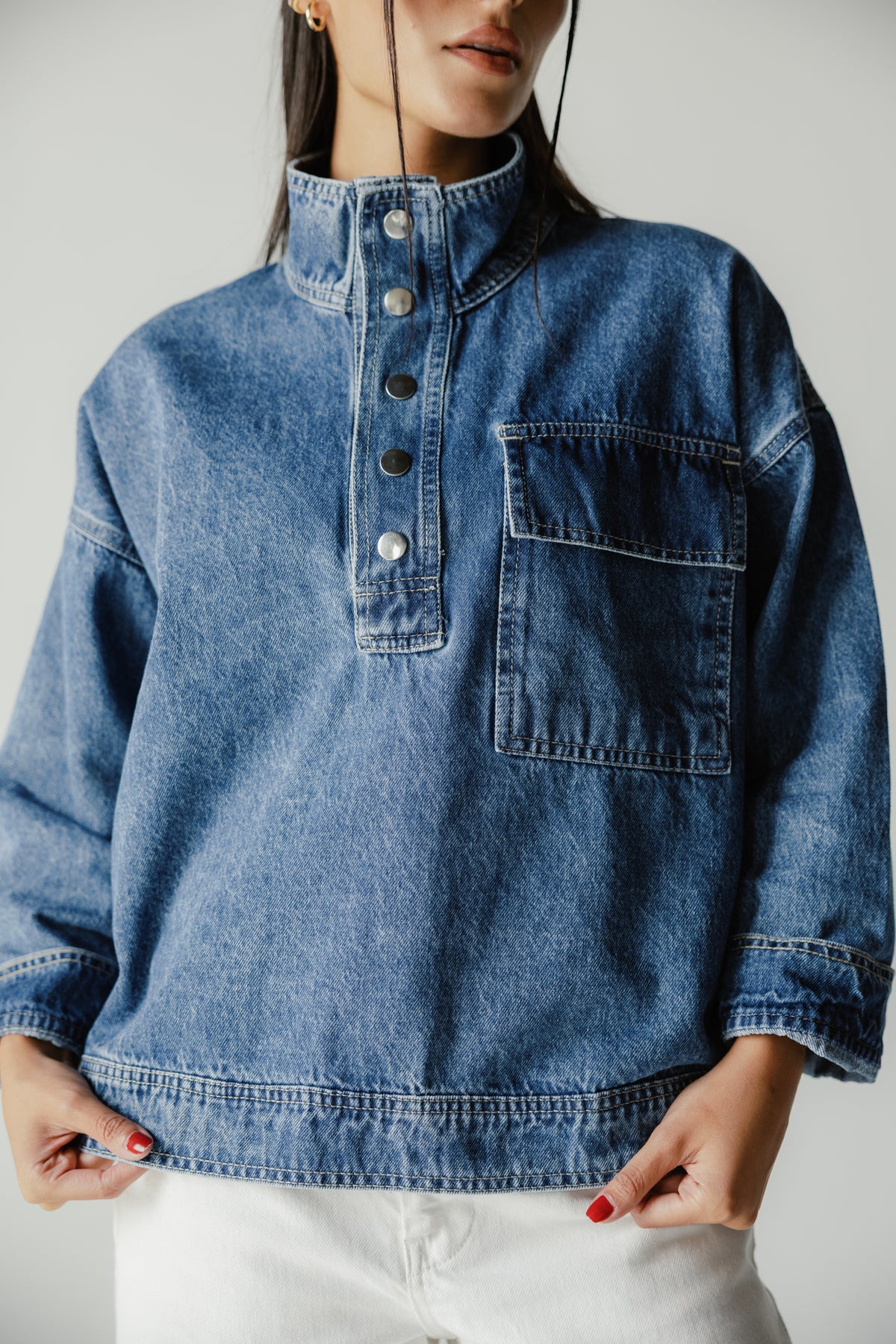 The Funnel Denim shirt