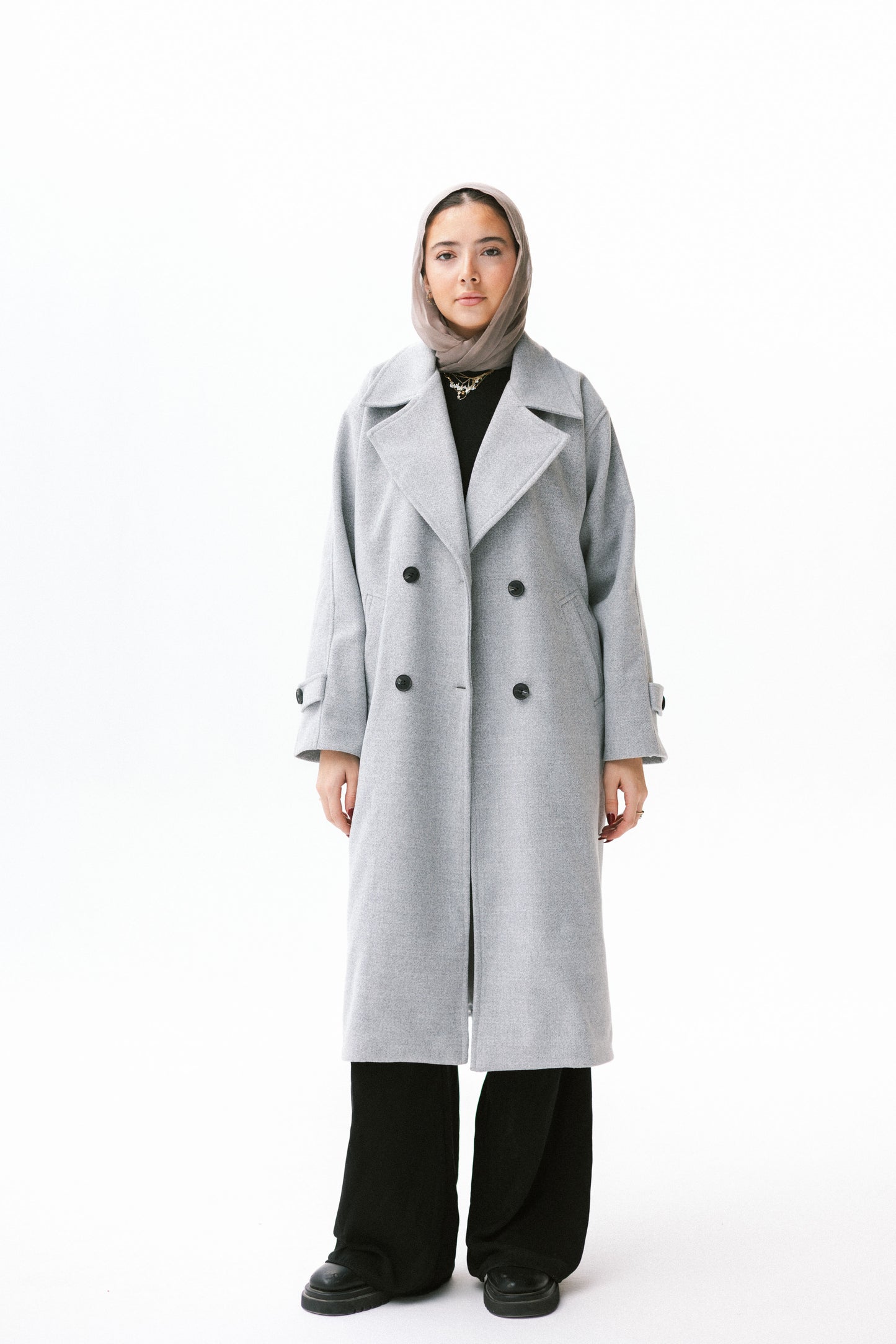 Luna Coat in Gray