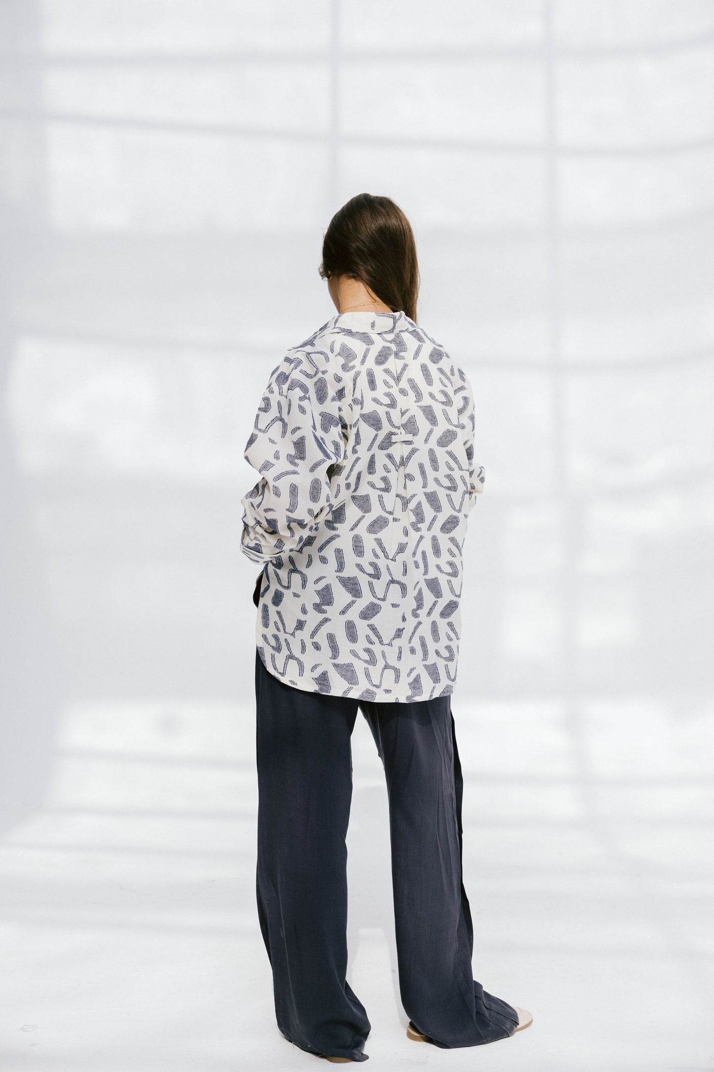 Beach Breeze shirt in denim blue