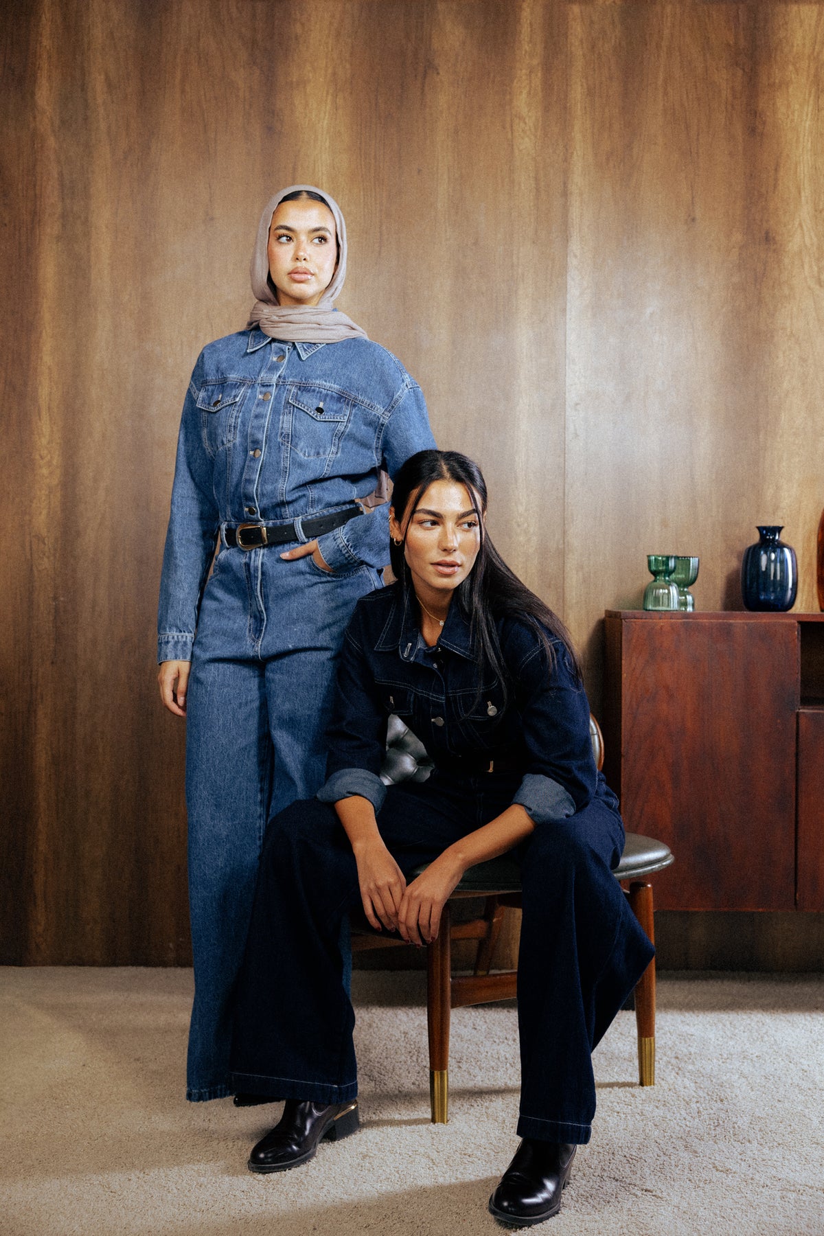 New Clara Jumpsuit in Light Denim