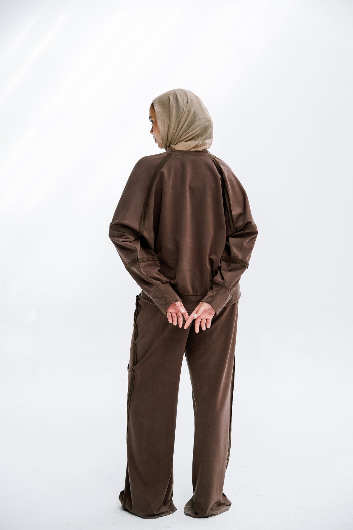 Side Line Set in Mocha
