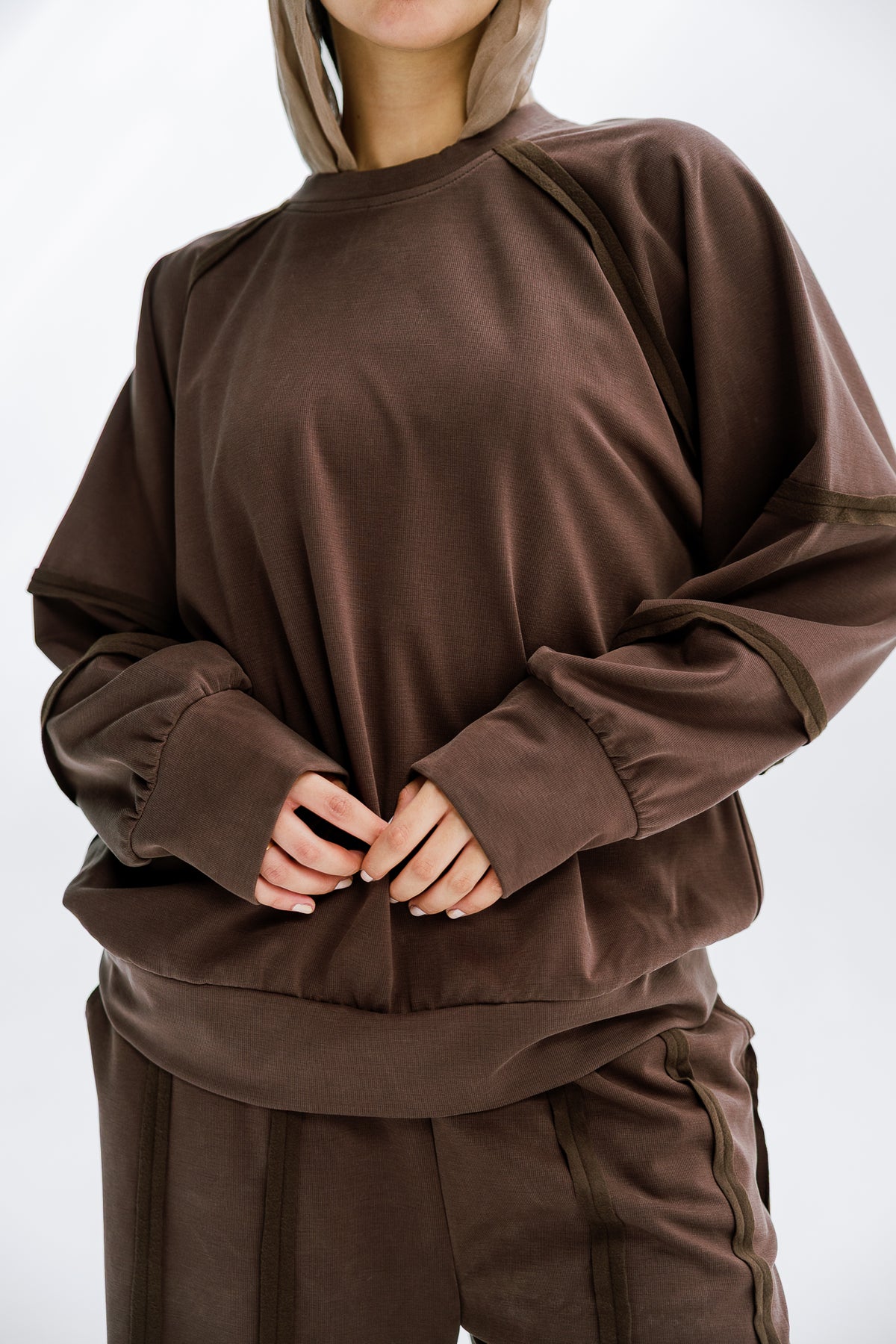 Side Line Set in Mocha