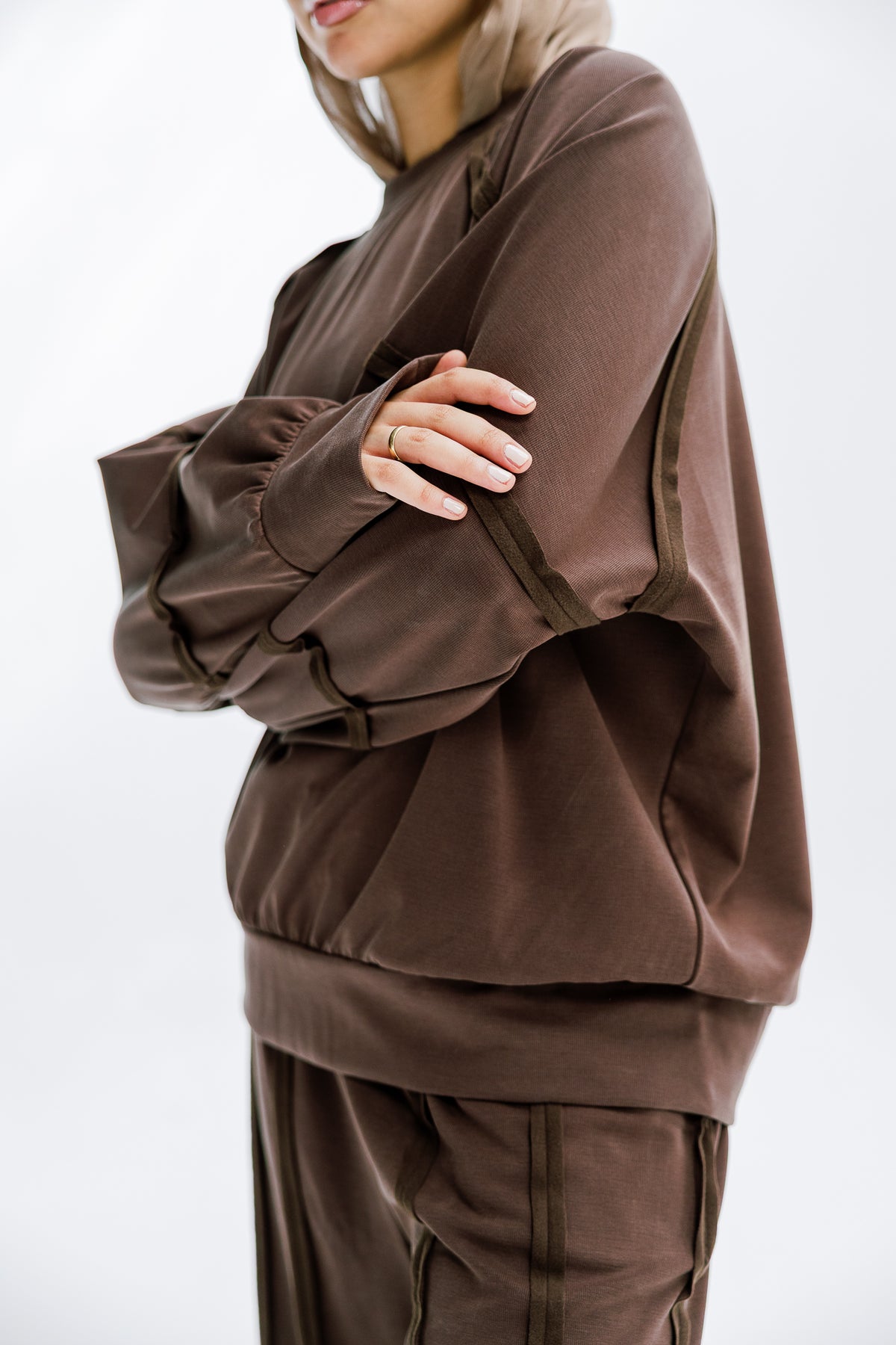 Side Line Set in Mocha