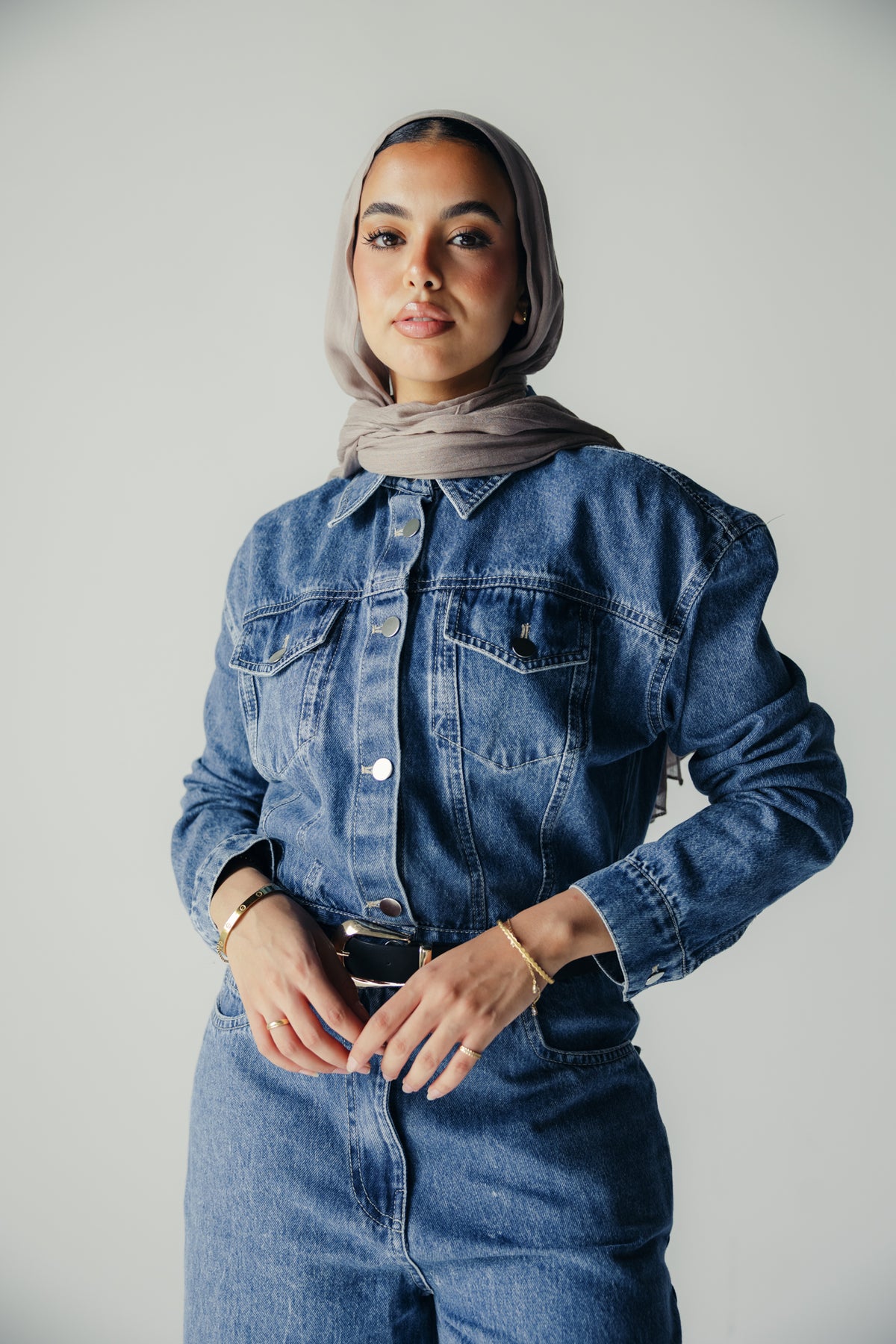 New Clara Jumpsuit in Light Denim