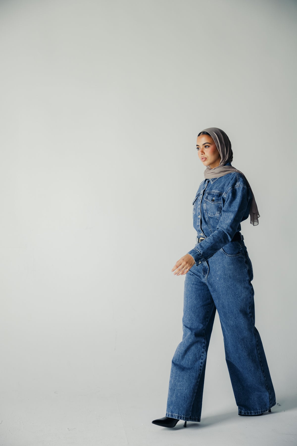 New Clara Jumpsuit in Light Denim