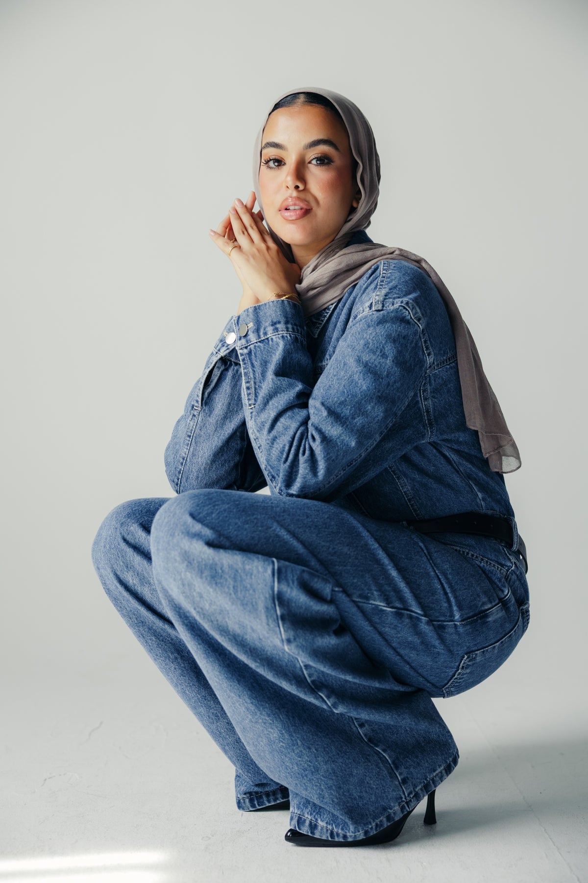 New Clara Jumpsuit in Light Denim
