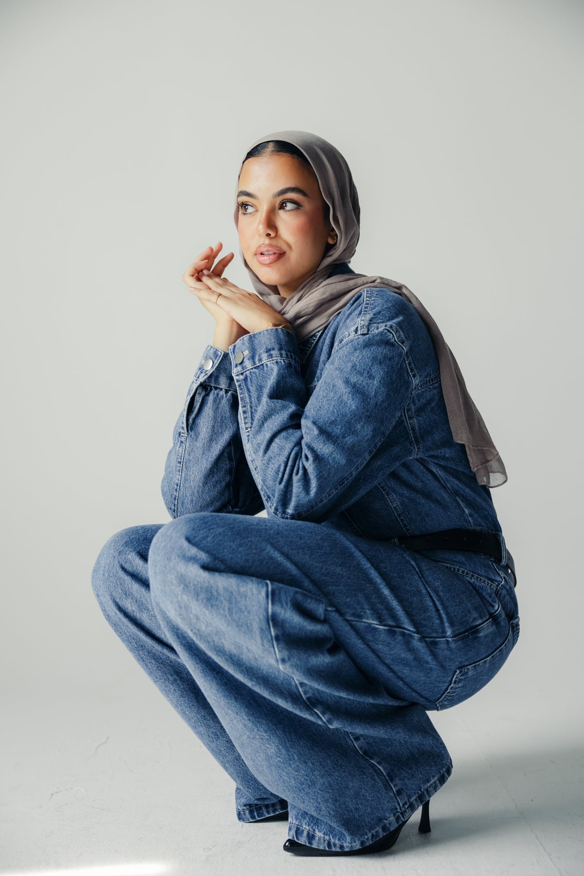 New Clara Jumpsuit in Light Denim