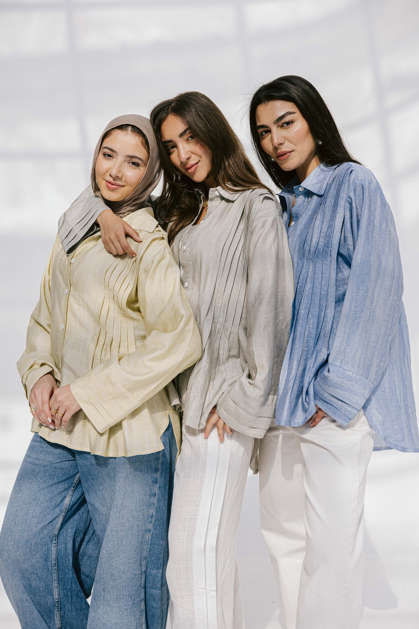 Sea Flow Shirt in Soft Yellow