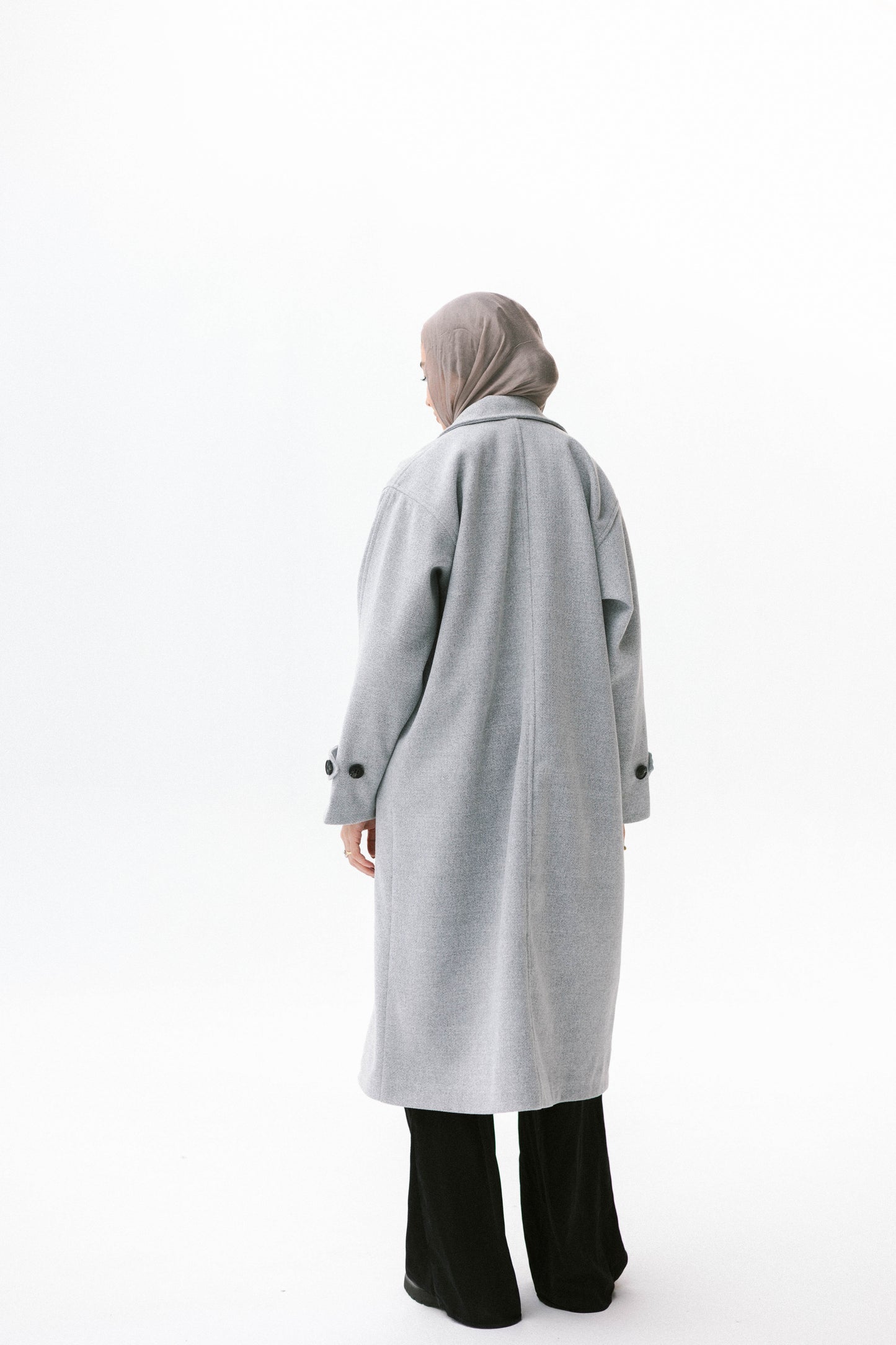 Luna Coat in Gray
