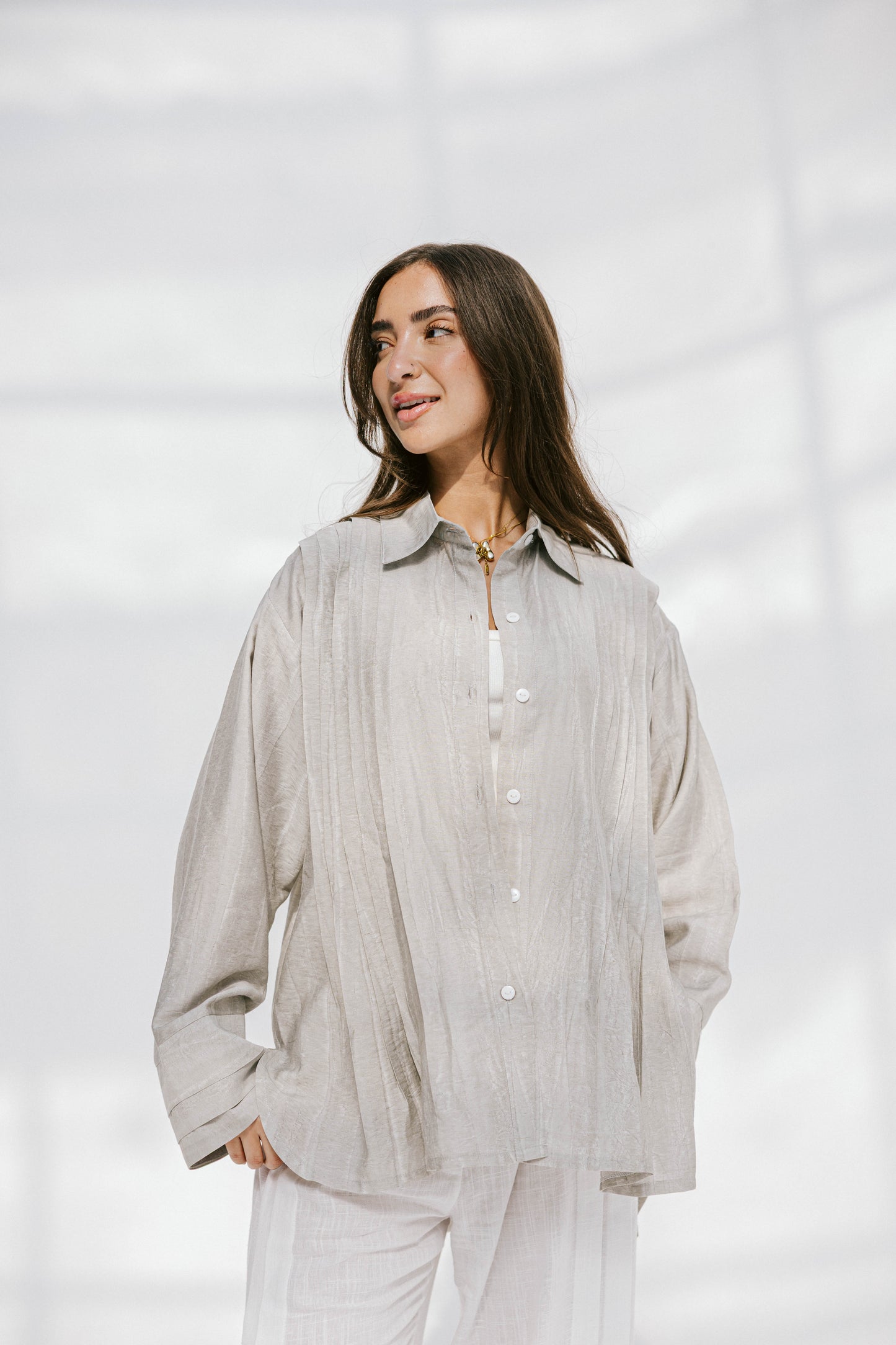 Sea Flow Shirt in Gray
