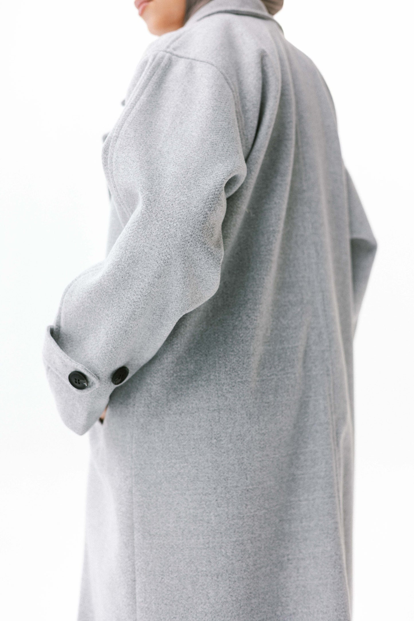 Luna Coat in Gray