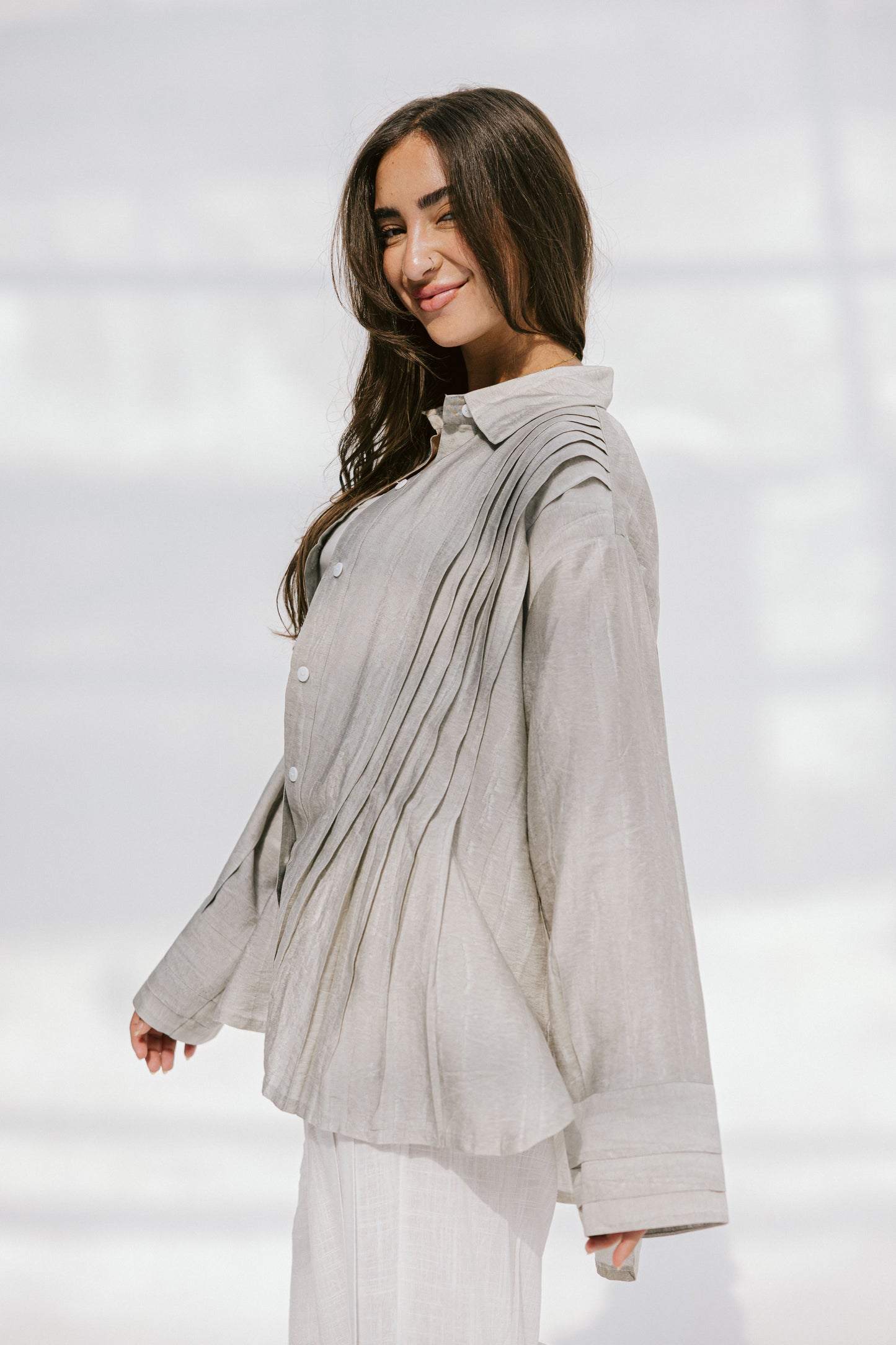 Sea Flow Shirt in Gray