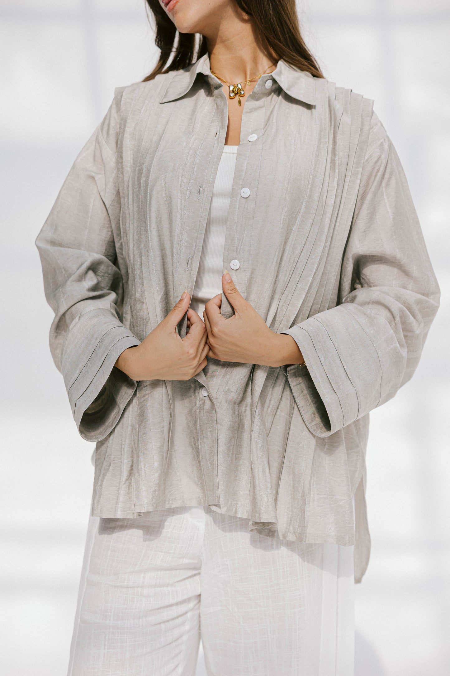 Sea Flow Shirt in Gray