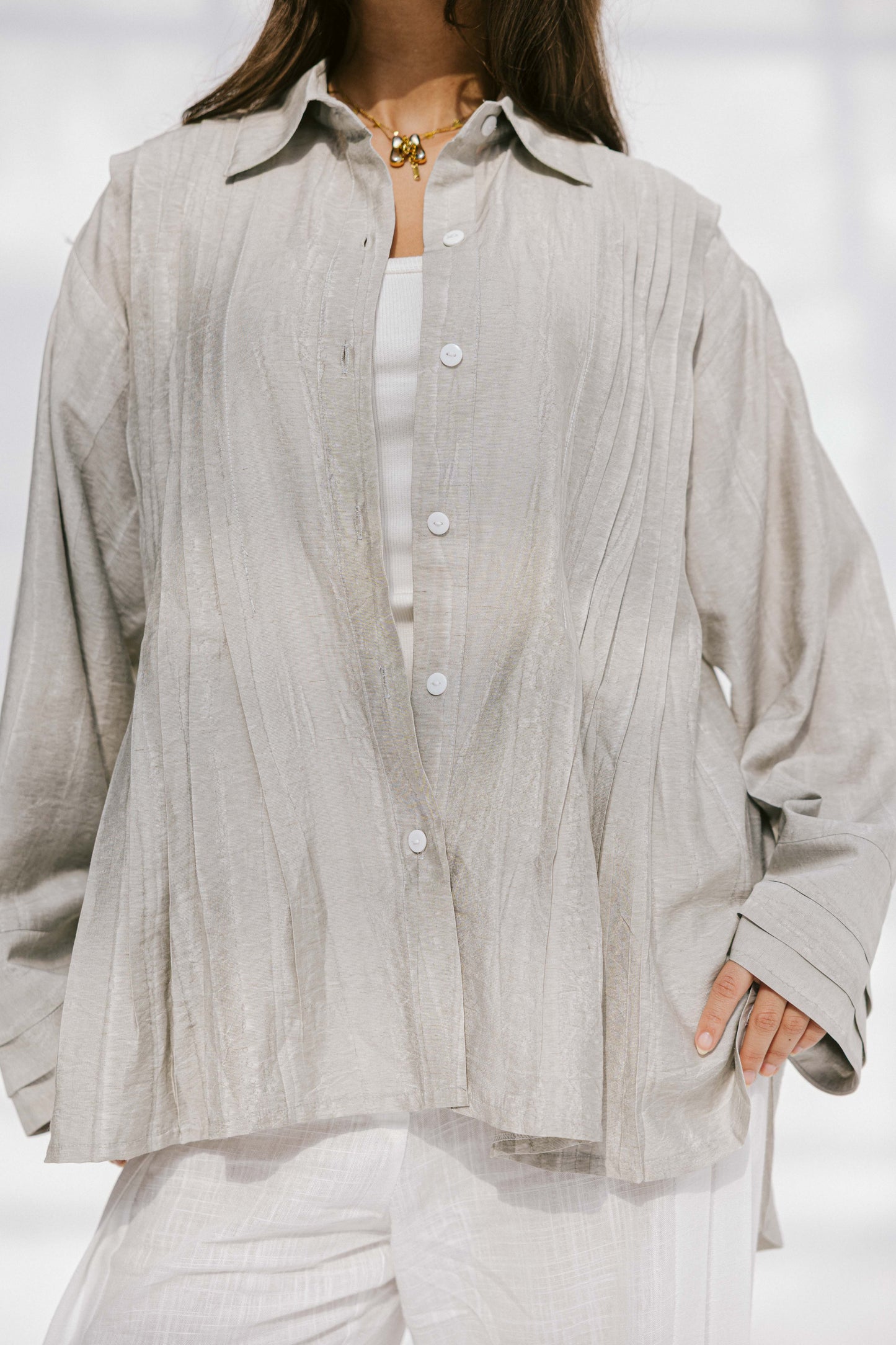 Sea Flow Shirt in Gray