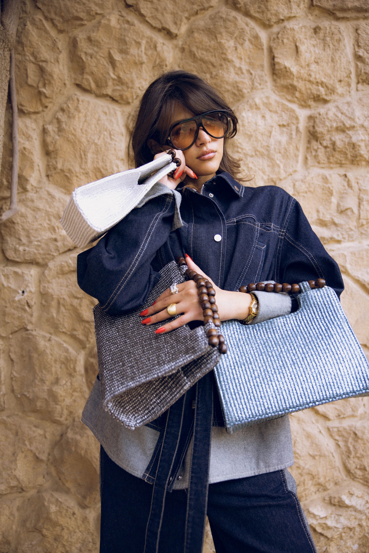 The Prism Pouch in Black