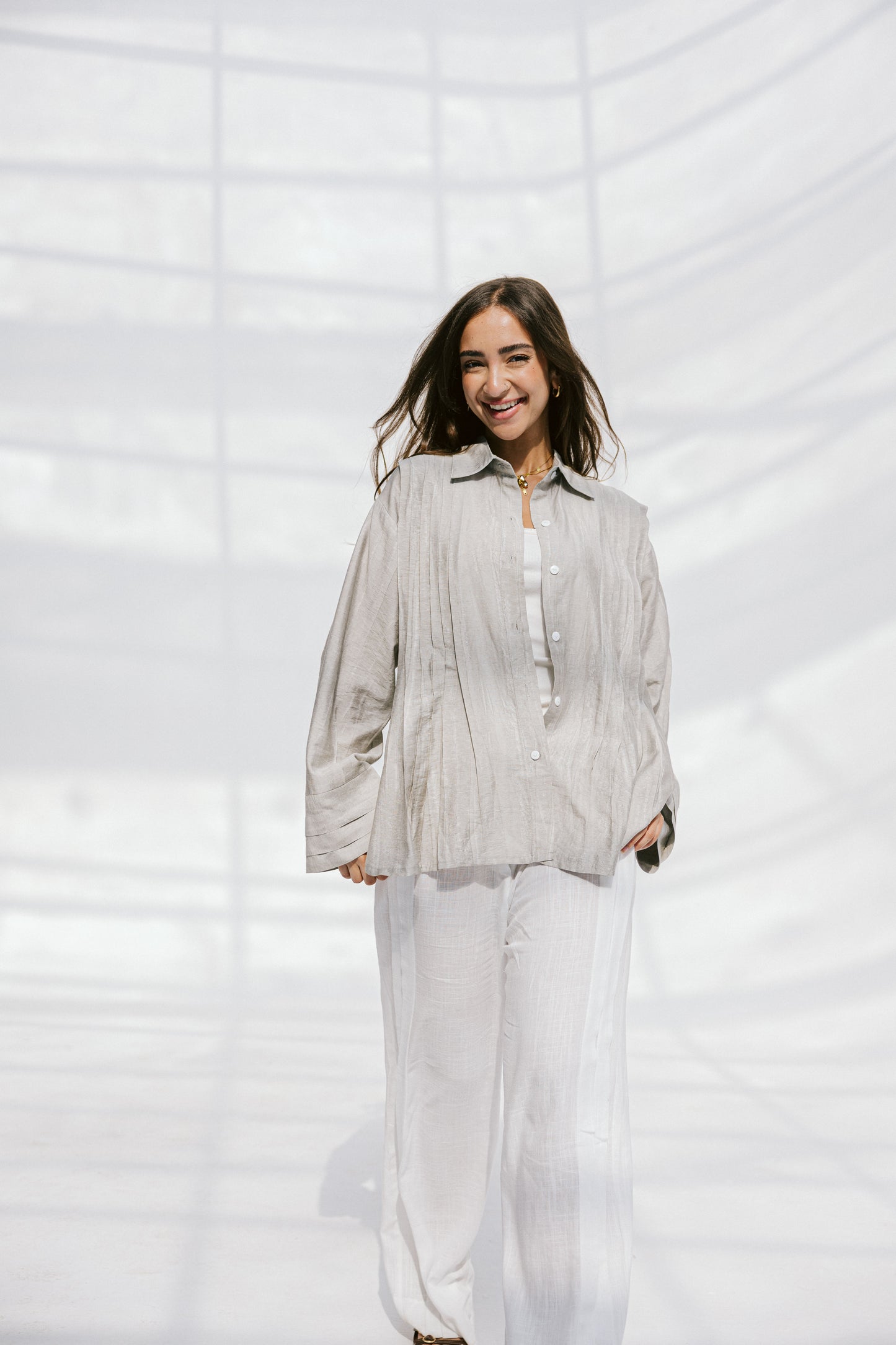 Sea Flow Shirt in Gray