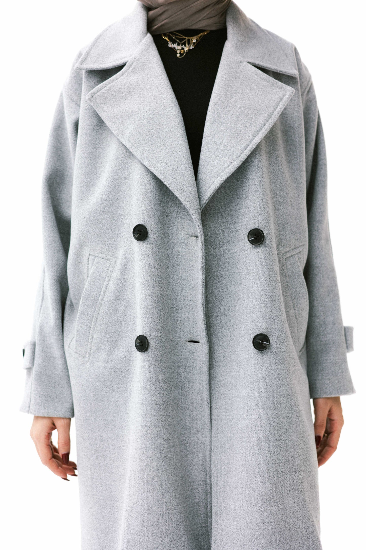 Luna Coat in Gray