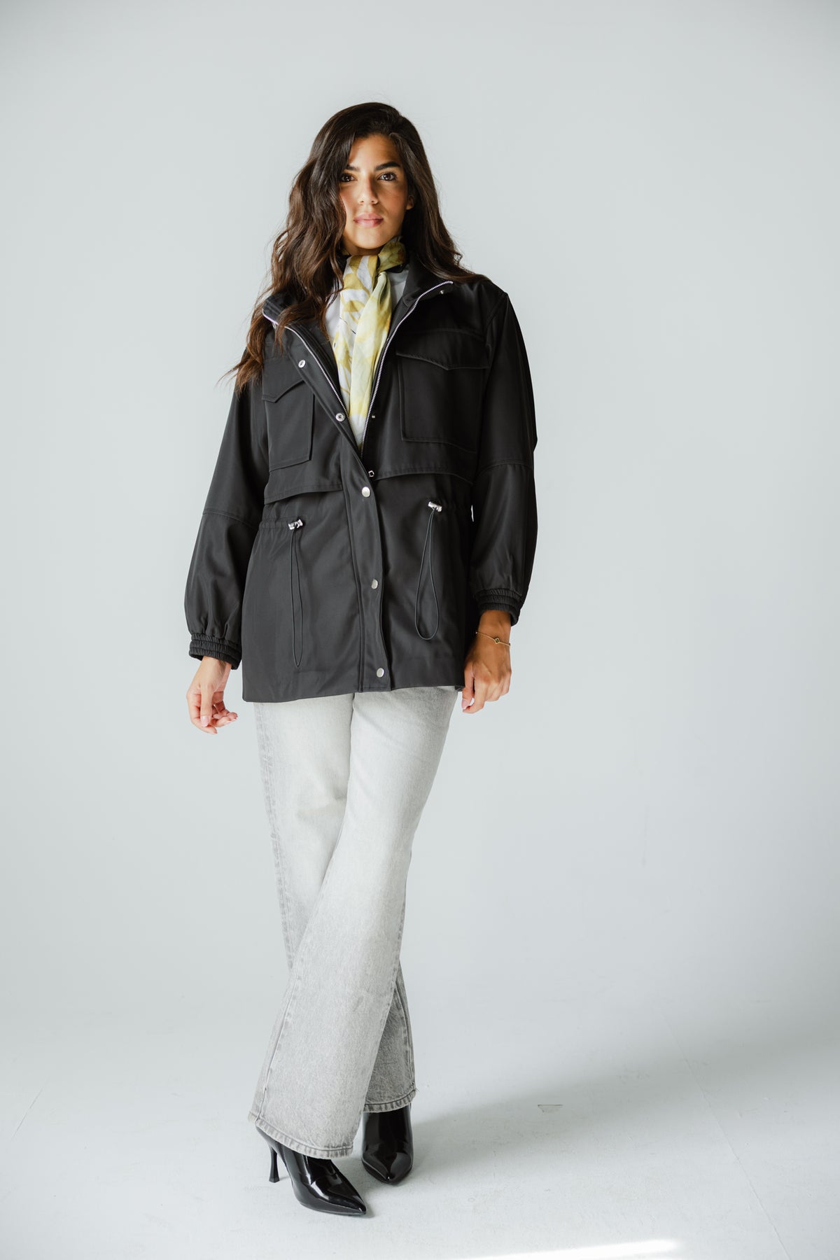 The Field Jacket in Noir
