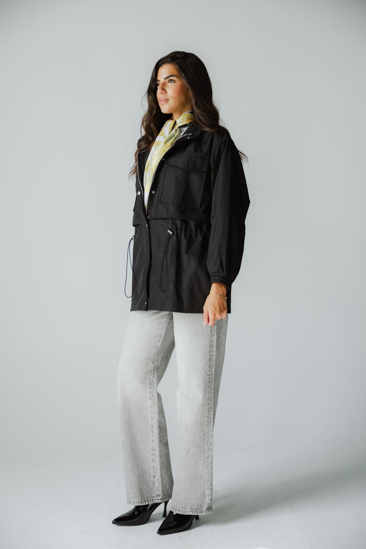 The Field Jacket in Noir