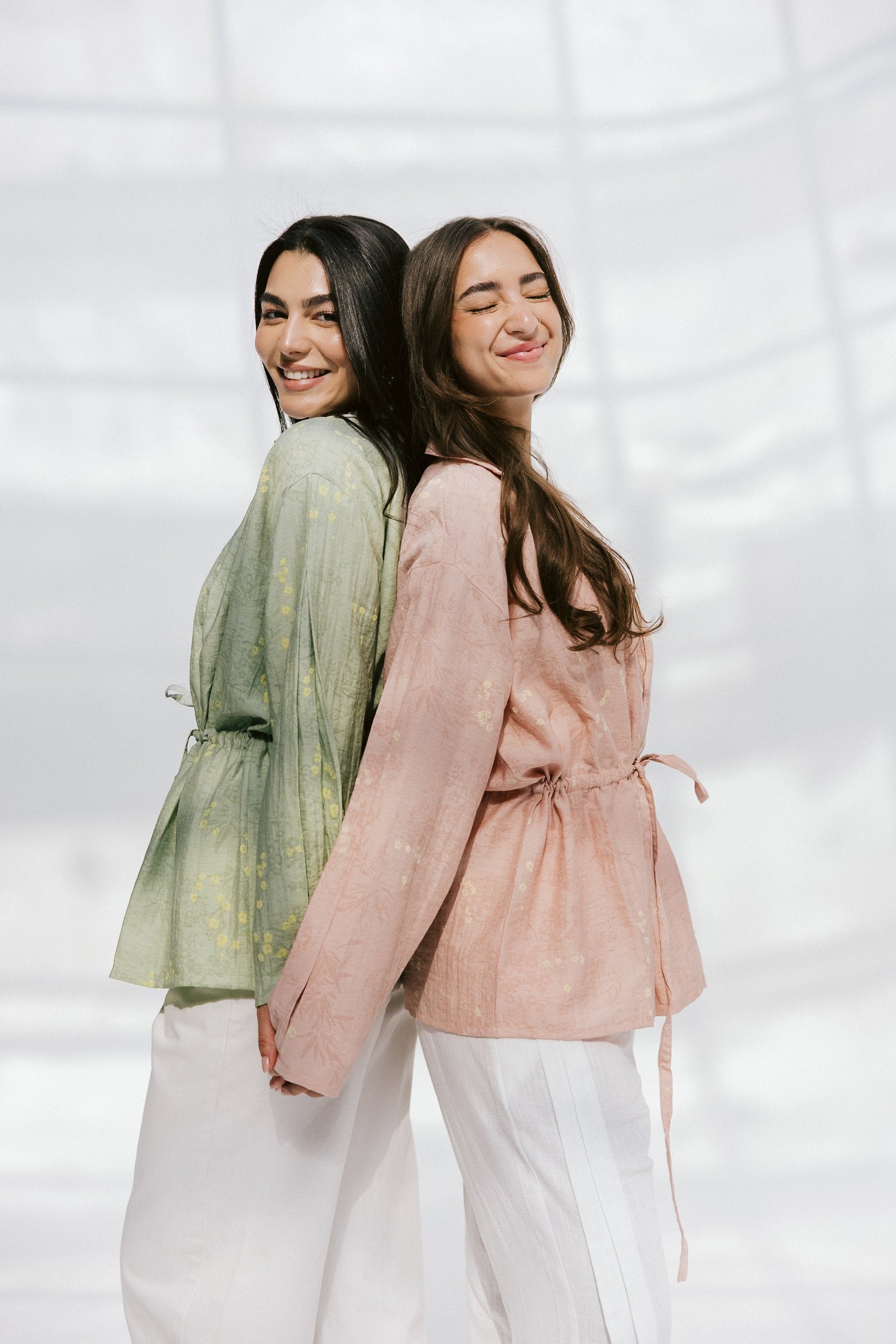 Fleur Aura Top in Matcha