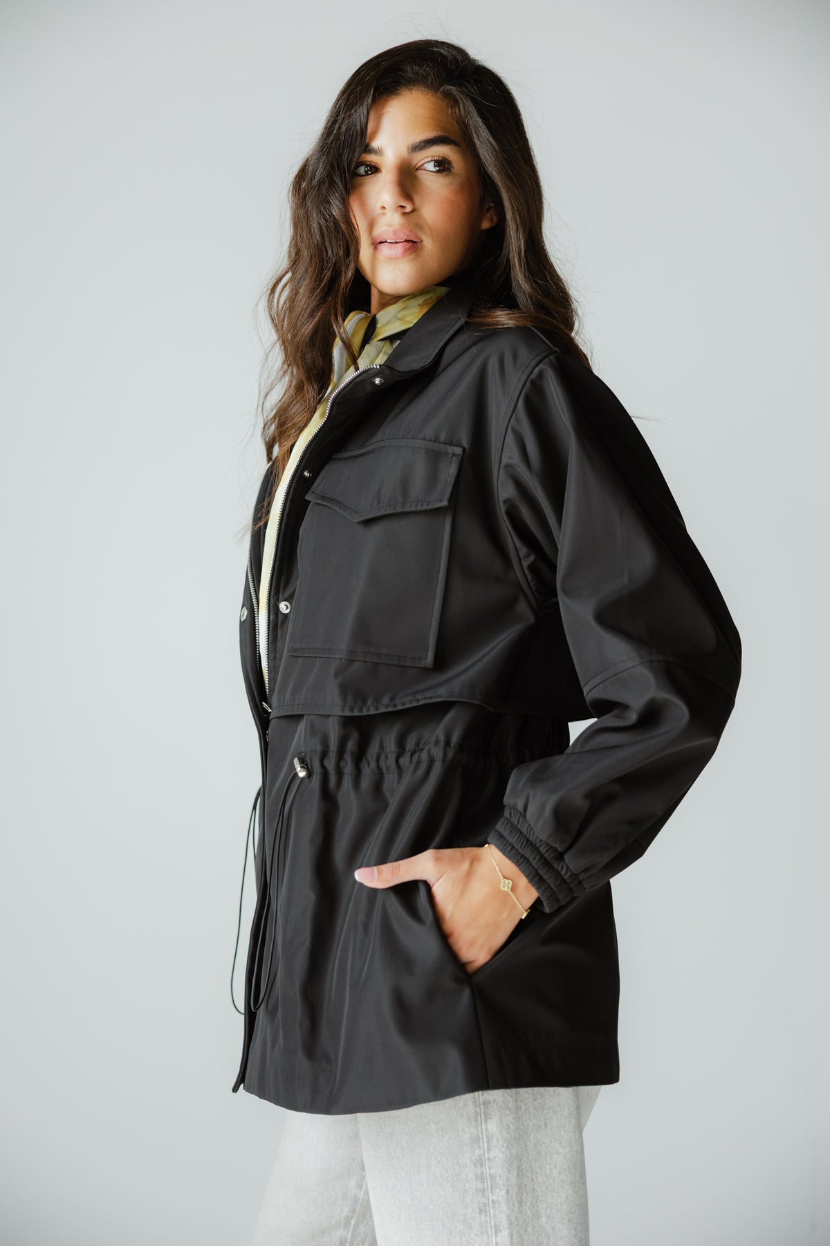 The Field Jacket in Noir