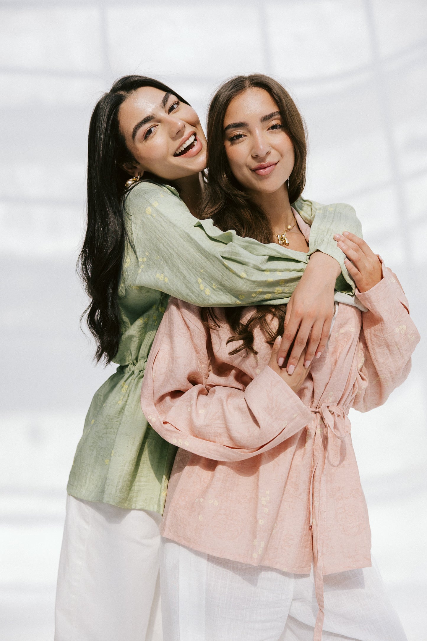 Fleur Aura Top in Matcha