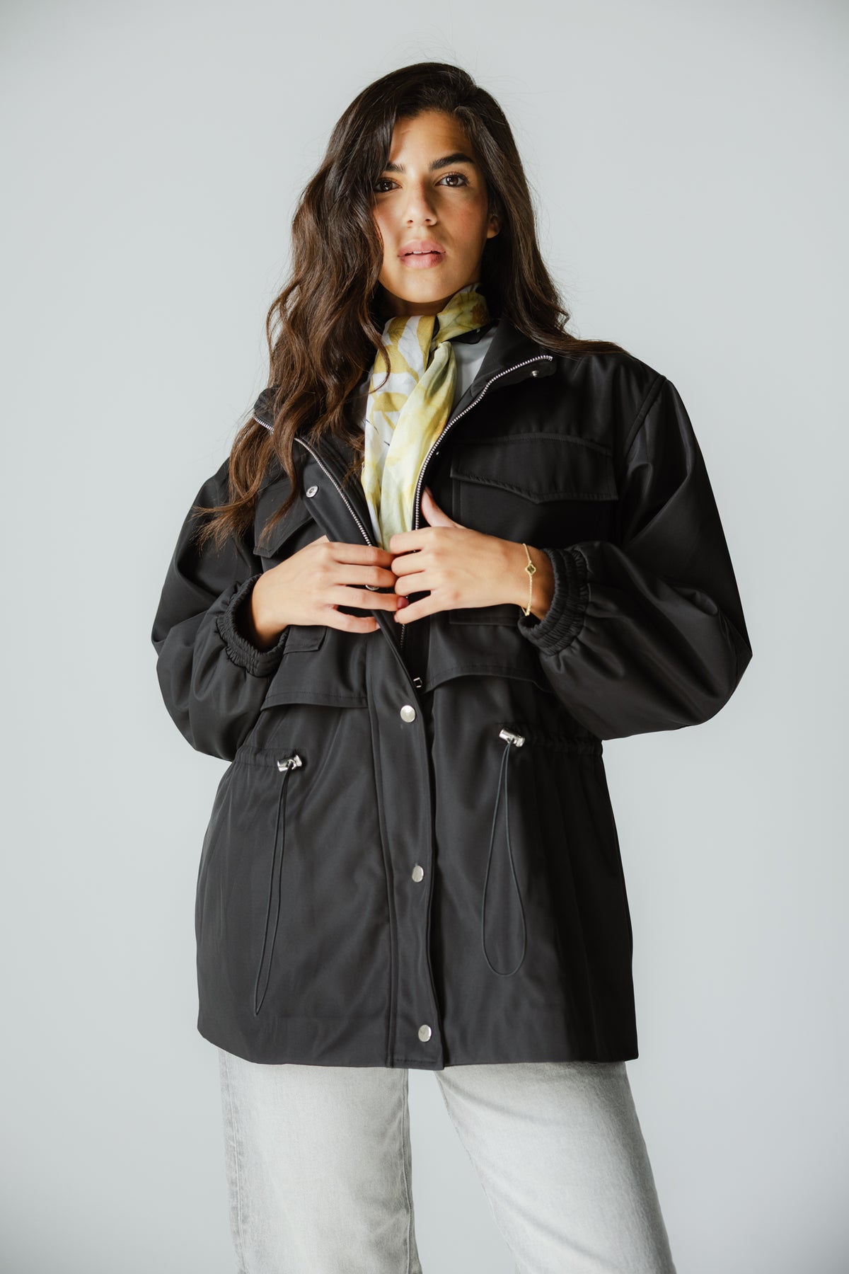 The Field Jacket in Noir