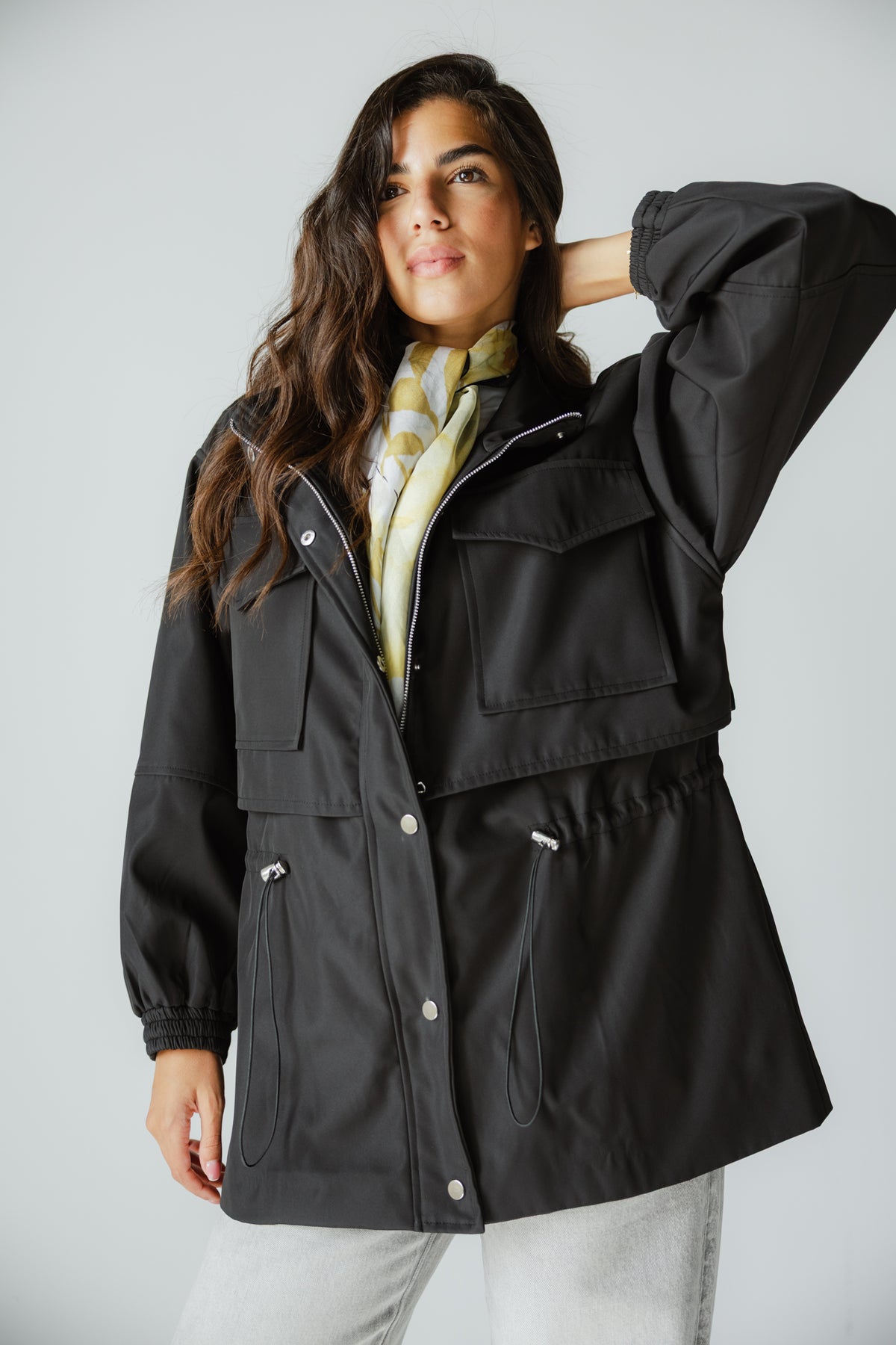 The Field Jacket in Noir