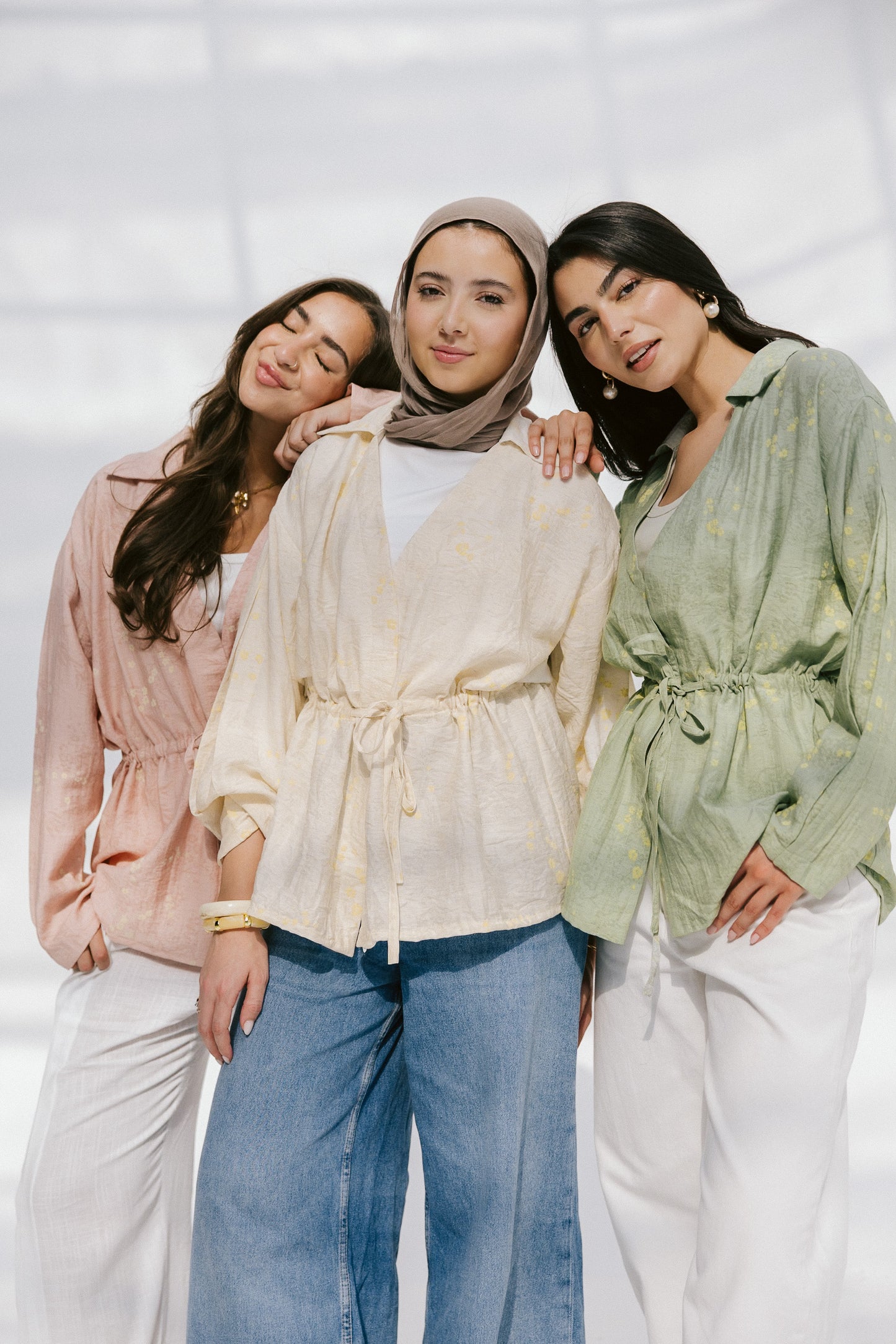 Fleur Aura Top in Matcha
