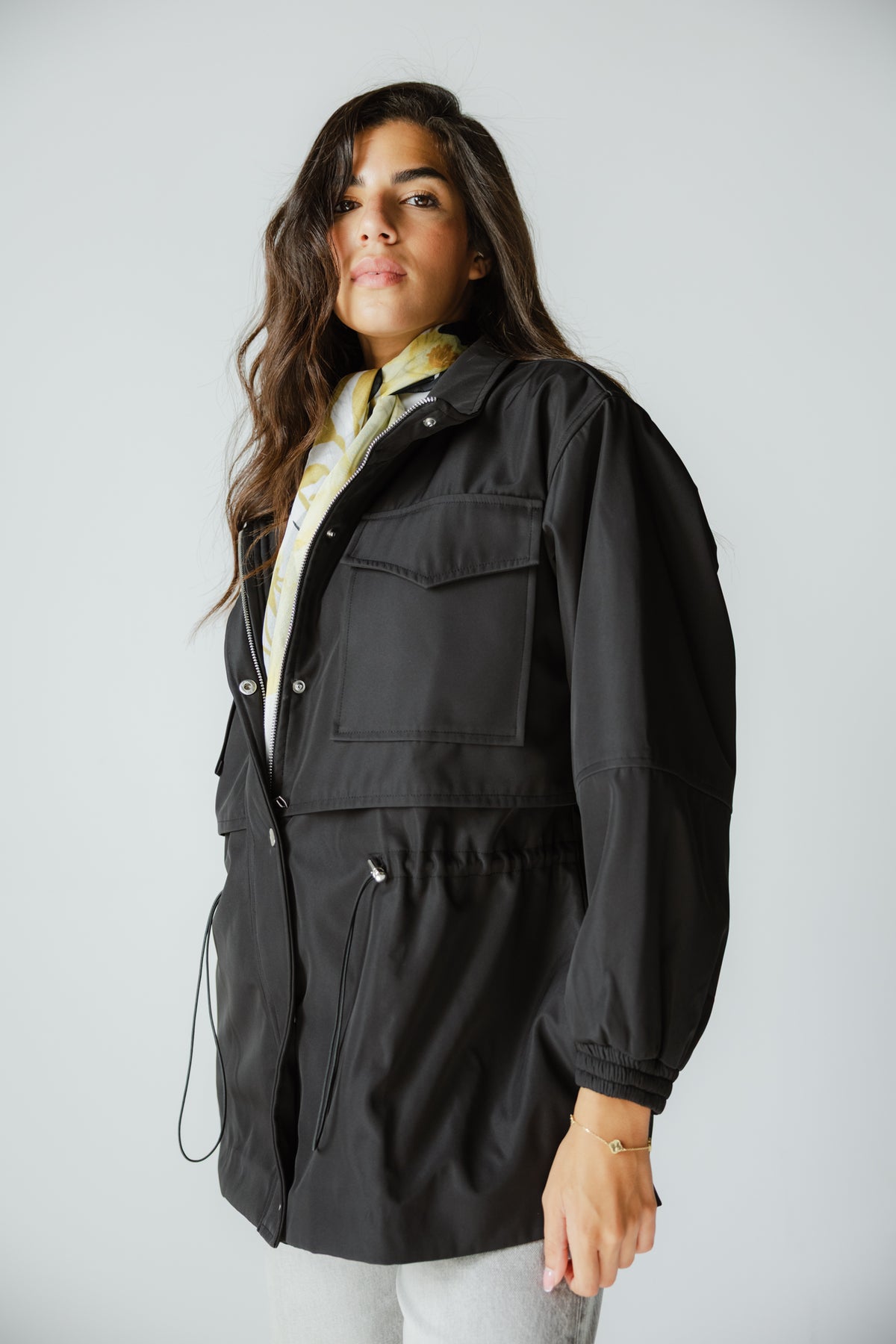 The Field Jacket in Noir