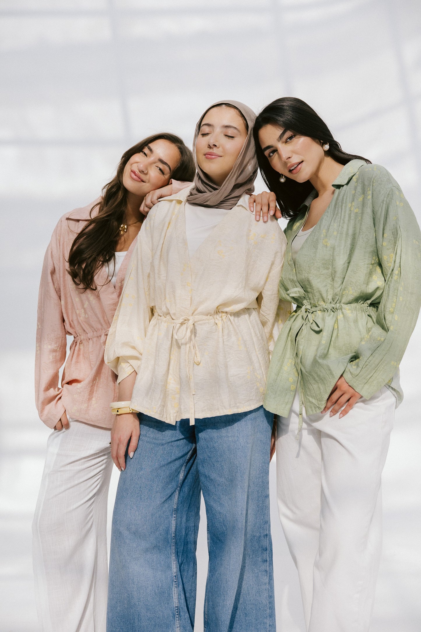 Fleur Aura Top in Matcha
